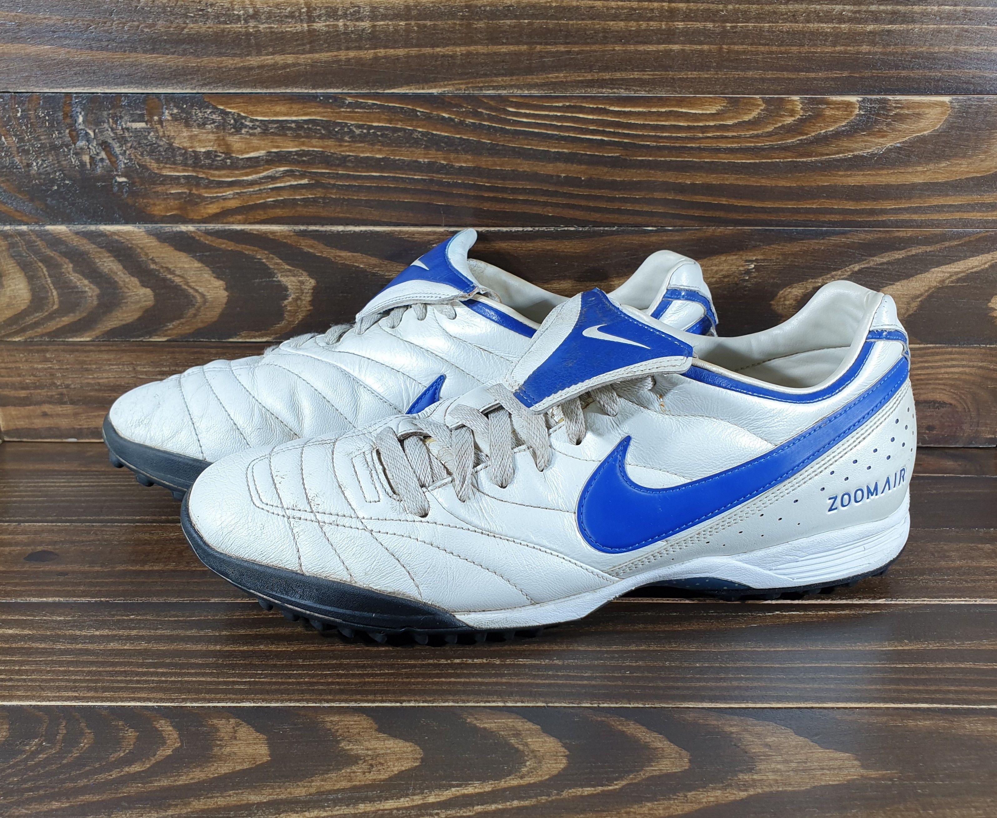 Nike × Vintage Vintage Nike Zoom Air 2005 Football Boots Very Rare Soccer Size US 12 / EU 45 - 19 Thumbnail