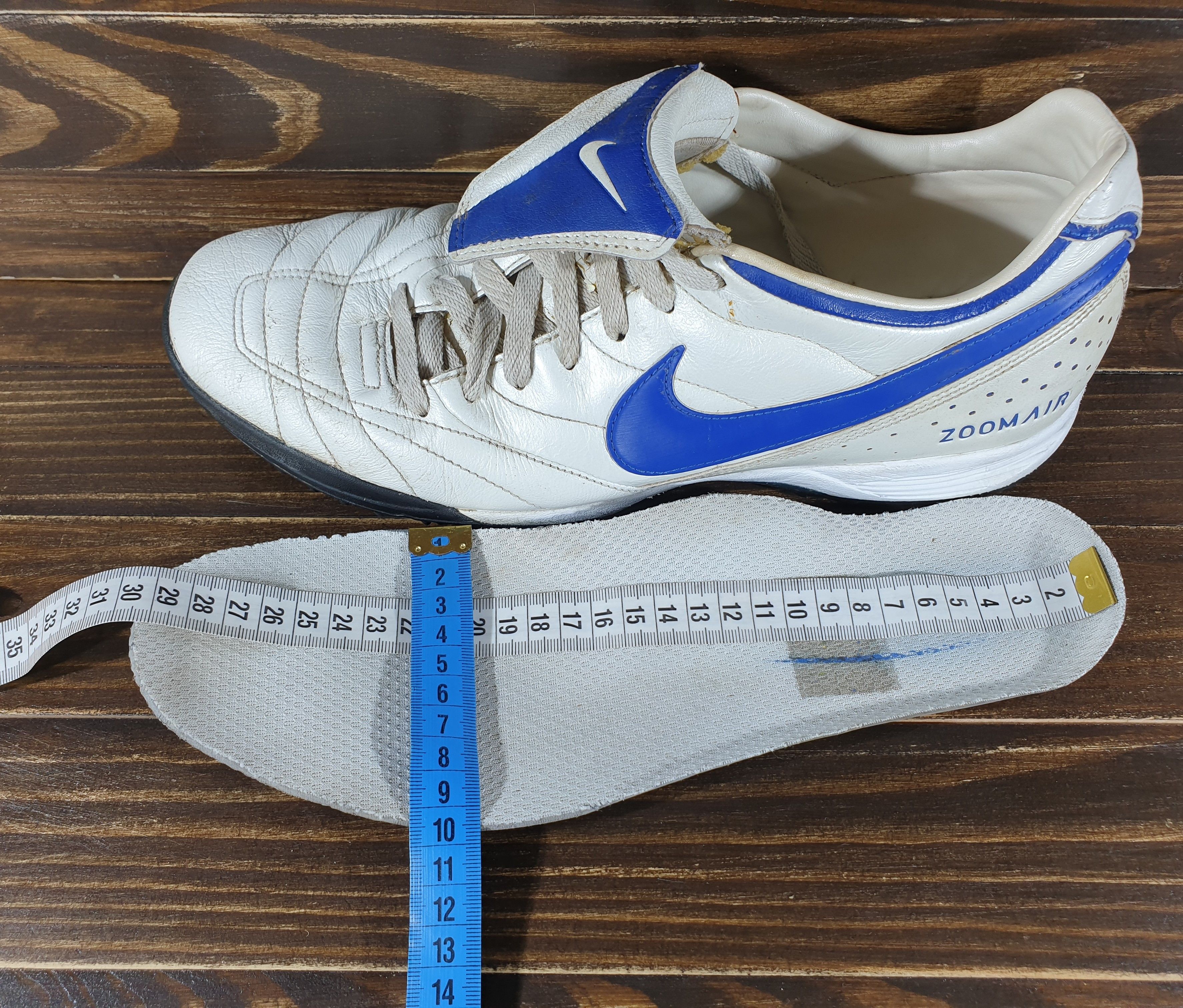 Nike × Vintage Vintage Nike Zoom Air 2005 Football Boots Very Rare Soccer Size US 12 / EU 45 - 13 Thumbnail