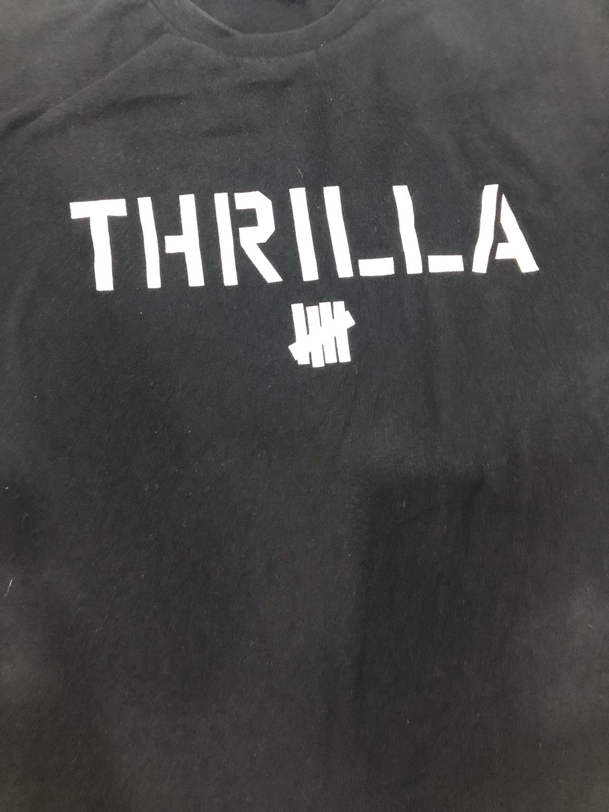 Undefeated Thrill me 1992 vintage t-shirt Shock absorber Size US L / EU 52-54 / 3 - 2 Thumbnail