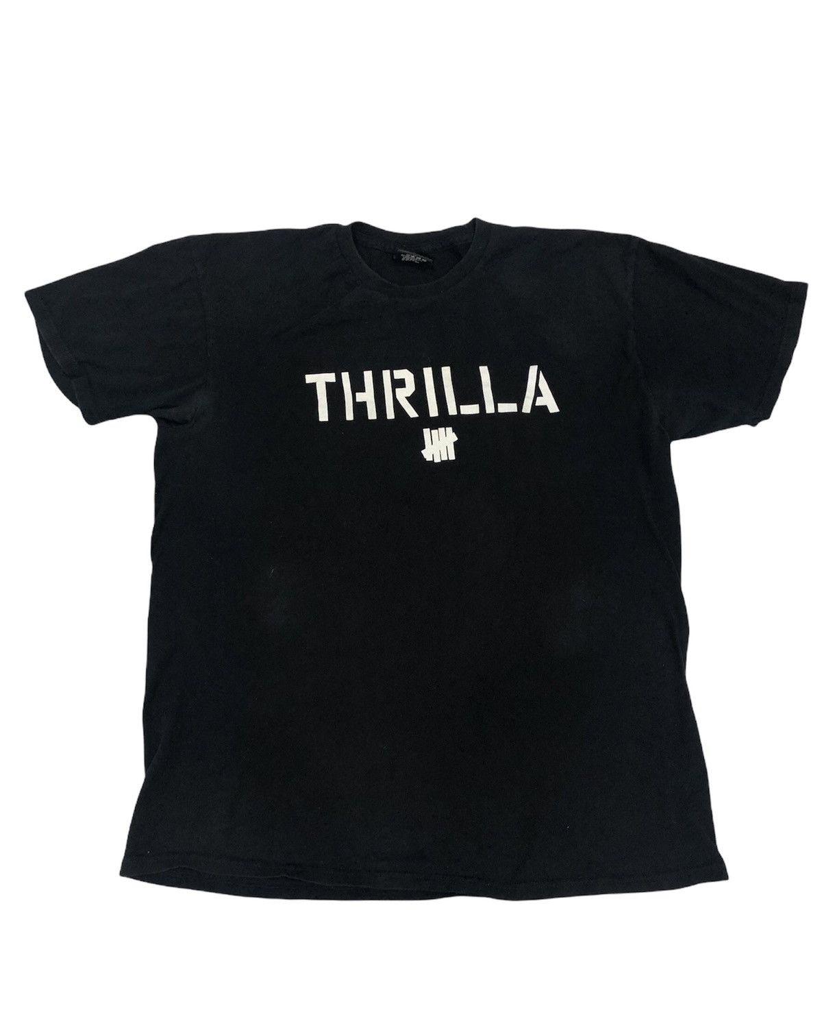 Undefeated Thrill me 1992 vintage t-shirt Shock absorber Size US L / EU 52-54 / 3 - 1 Thumbnail