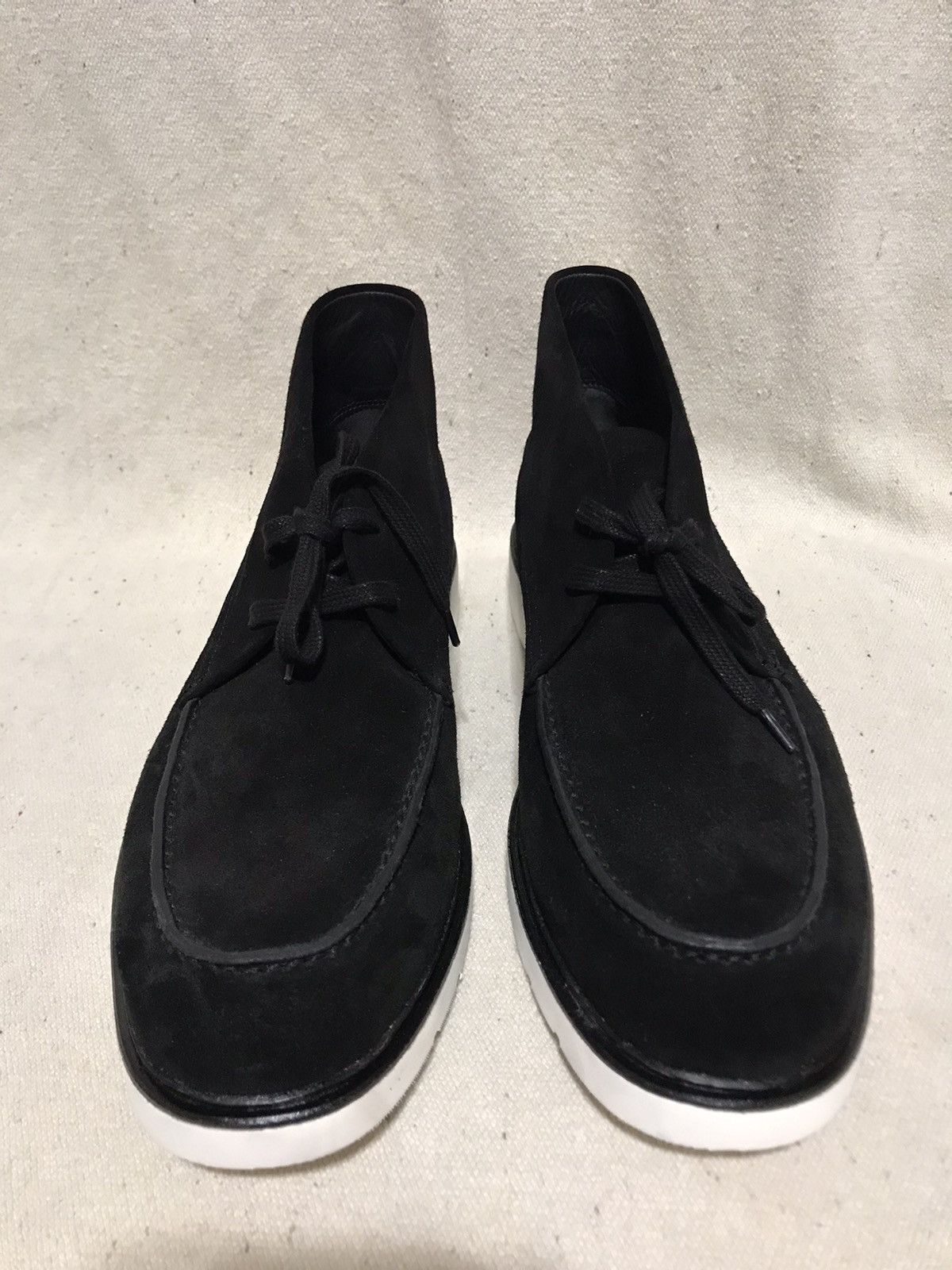 Vince. Wayde Suede Blue Navy Moc Toe Chukka Boots Vince Vince Men main image 4