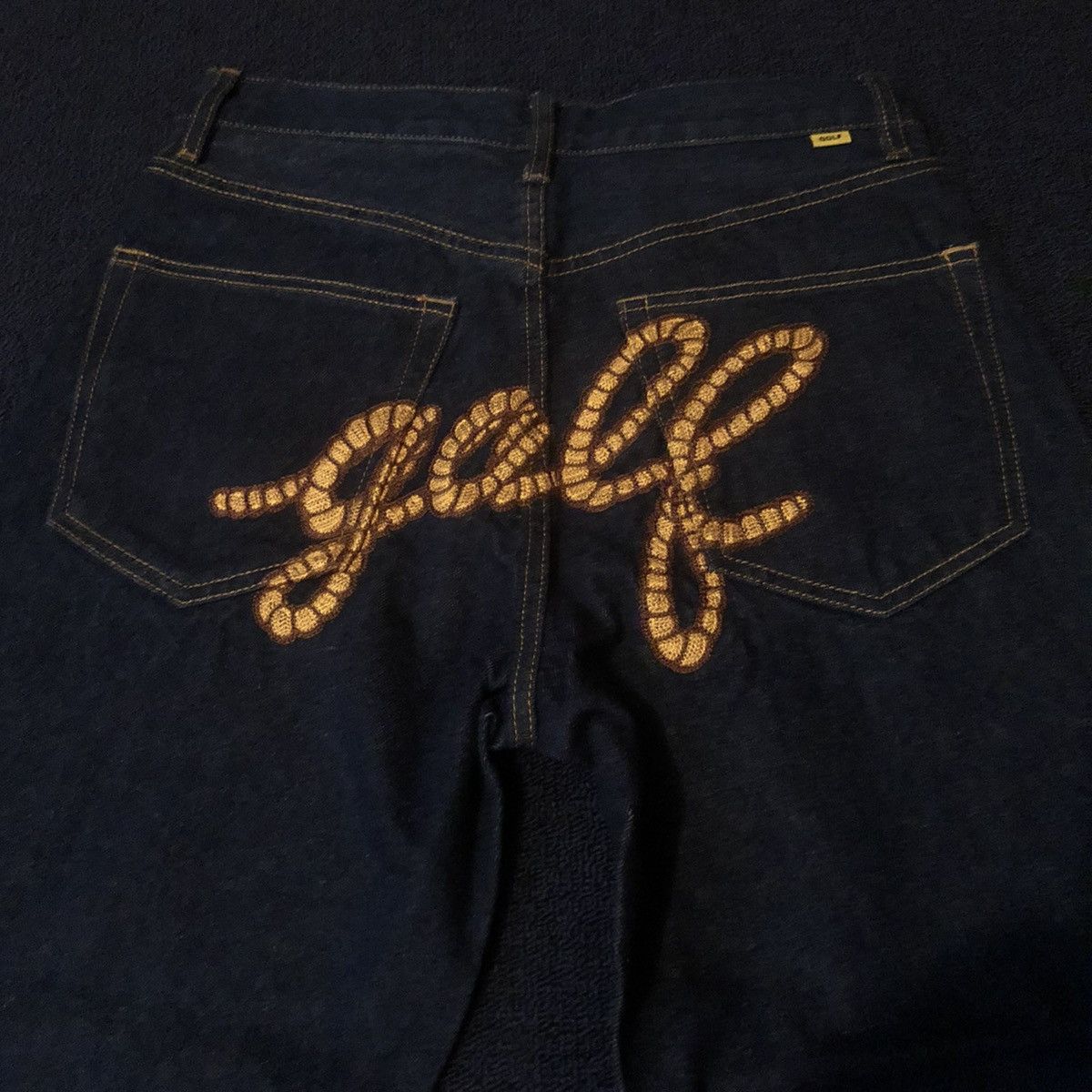 Golf Wang Golf Wang Big Rope Chainstitch Denim Jeans | Grailed