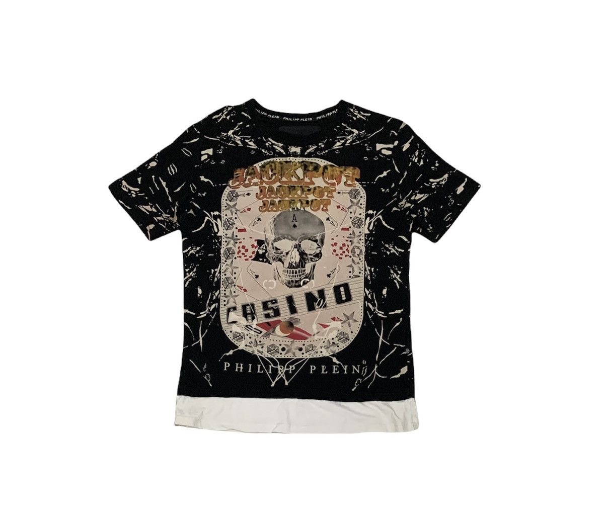 Philipp plein casino t shirt hot sale