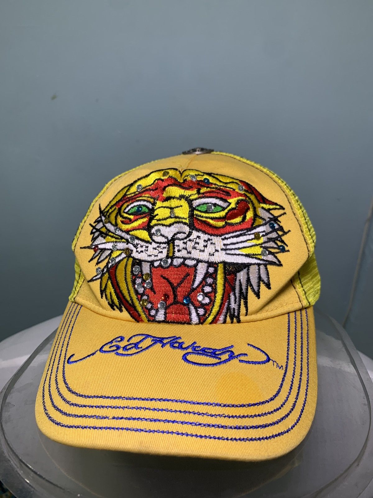 Christian Audigier × Ed Hardy × Japanese Brand 🔥Cap🔥 Ed Hardy X Christian Audiger Embroid Trucked Hat Size ONE SIZE - 1 Thumbnail