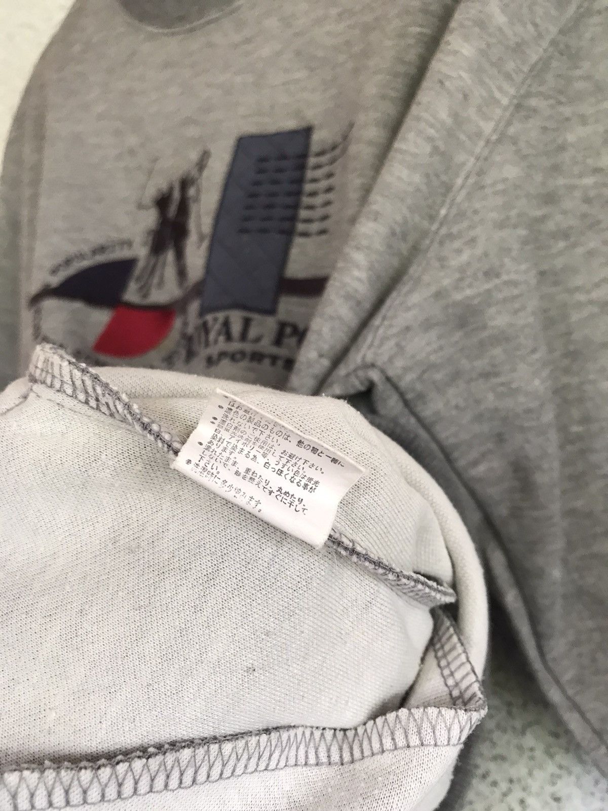 Designer × U.S. Polo Assn. × Vintage VINTAGE Polo Sweatshirt Royal Polo 🔥 Size US L / EU 52-54 / 3 - 10 Thumbnail