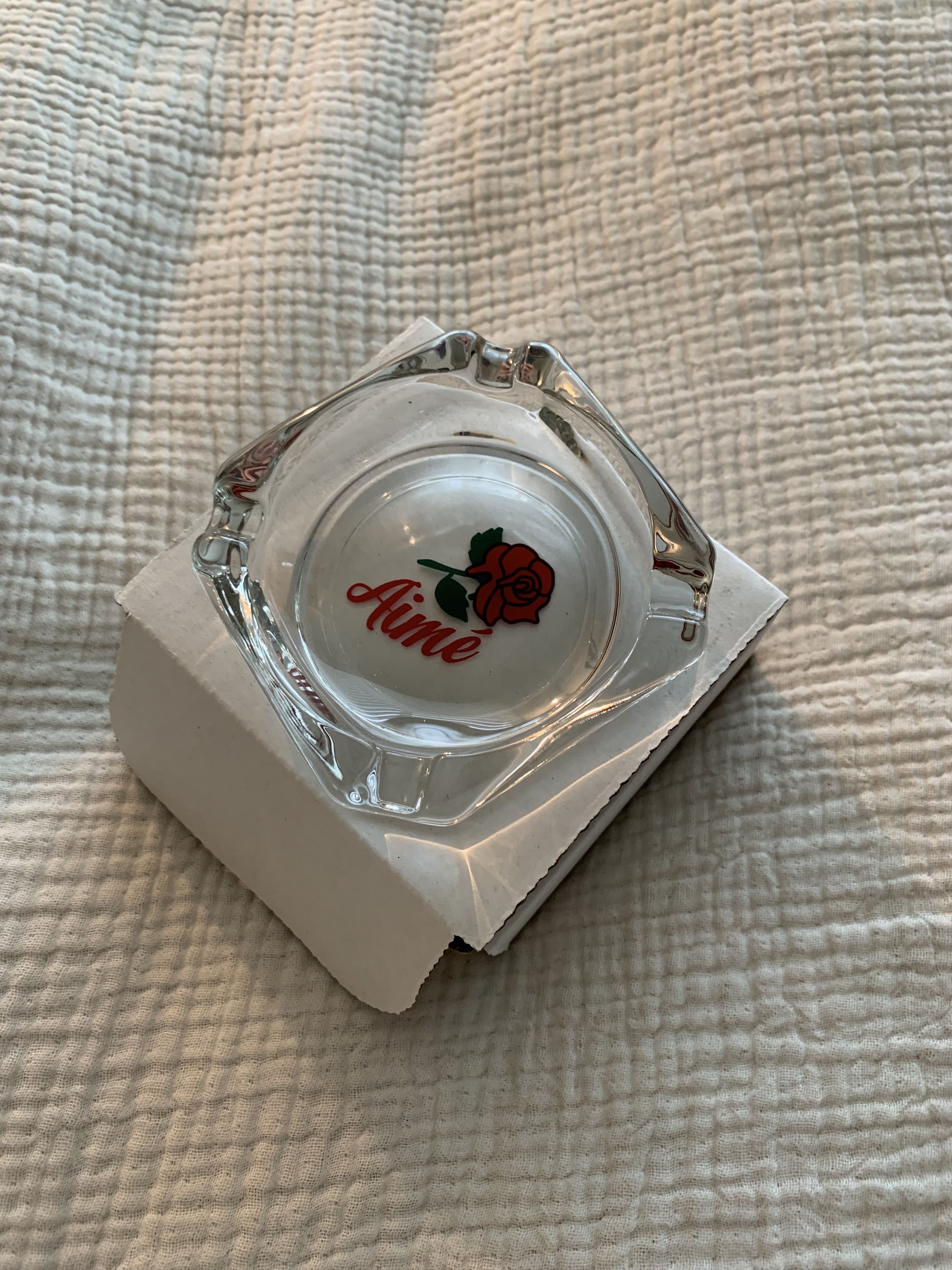Aime Leon Dore ALD Rose Glass Ashtray Size ONE SIZE - 1 Preview