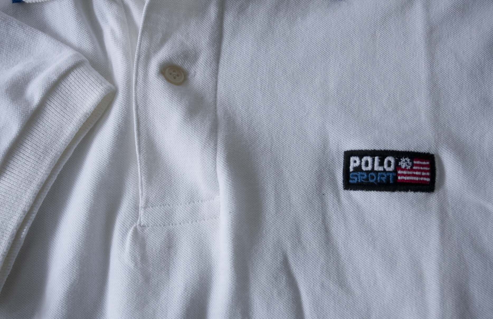 Polo Ralph Lauren Polo Sport Ralph Lauren Polo Shirt Vintage Size L Made USA Size US L / EU 52-54 / 3 - 4 Thumbnail