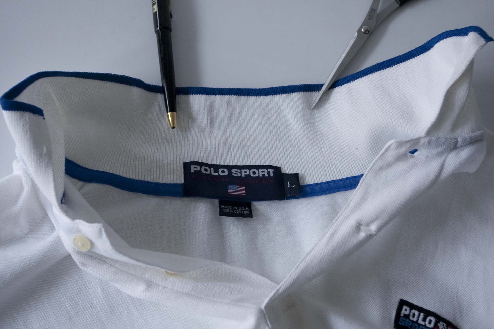 Polo Ralph Lauren Polo Sport Ralph Lauren Polo Shirt Vintage Size L Made USA Size US L / EU 52-54 / 3 - 6 Thumbnail