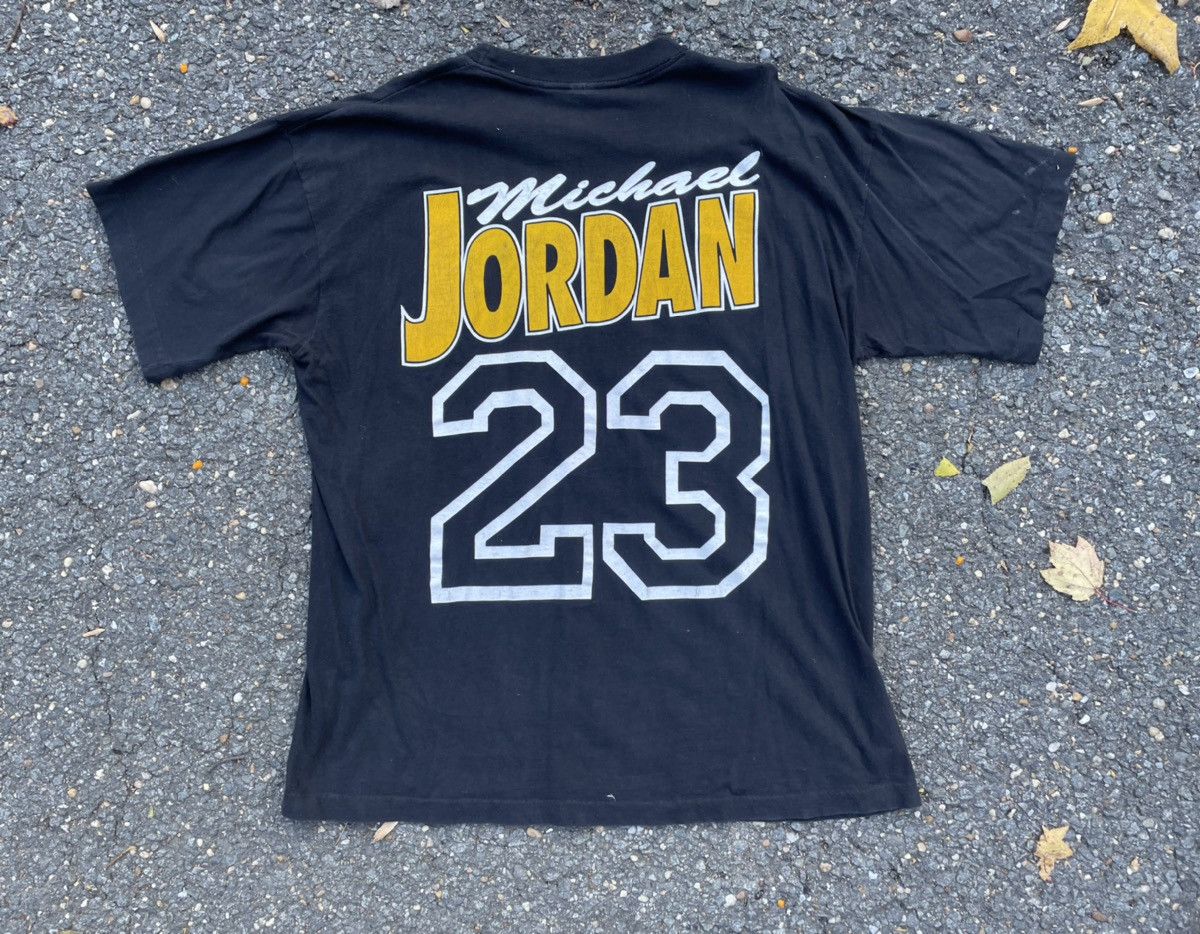 Vintage Jordan Vintage Double Sided Single Stitch Size US XL / EU 56 / 4 - 2 Thumbnail