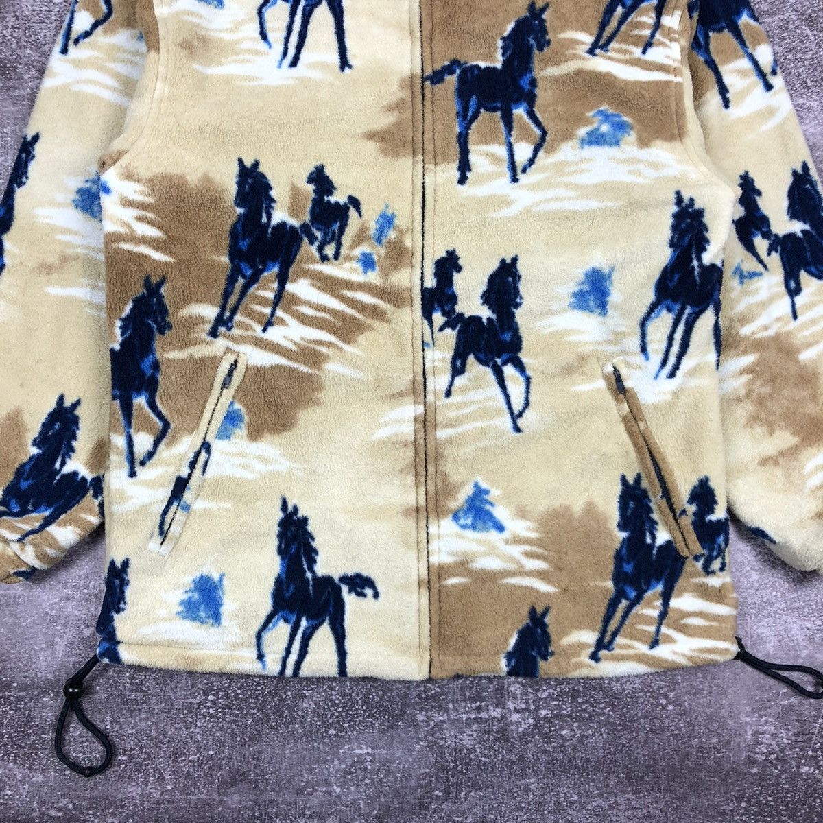 Vintage Vintage Horse Graphics Fleece All Over Print Size US M / EU 48-50 / 2 - 3 Thumbnail