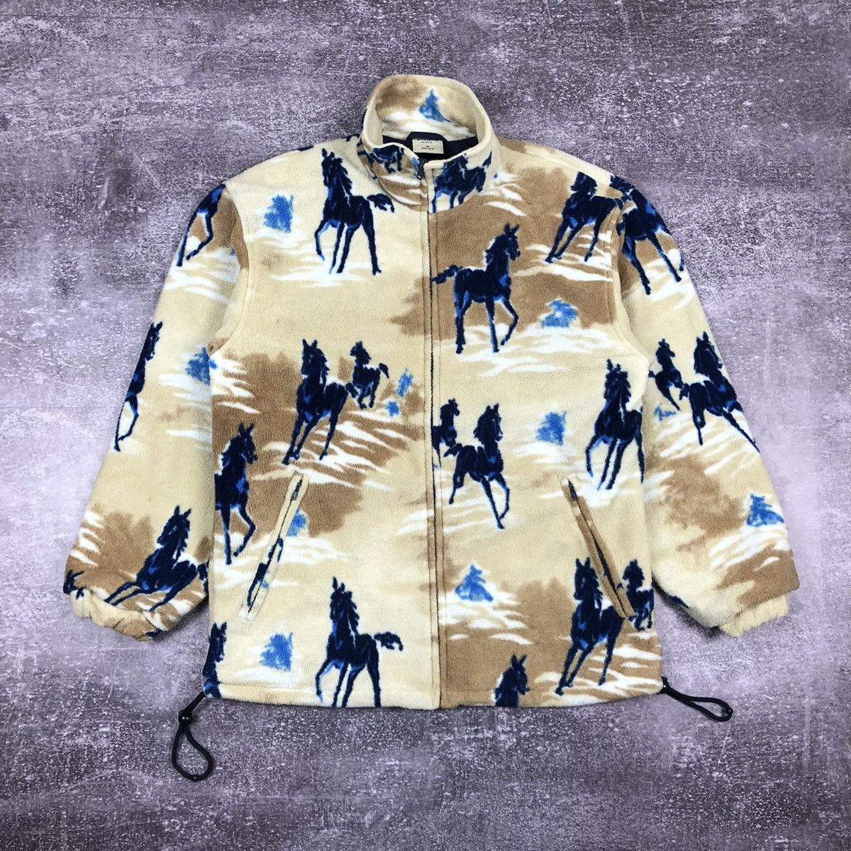 Vintage Vintage Horse Graphics Fleece All Over Print Size US M / EU 48-50 / 2 - 1 Thumbnail