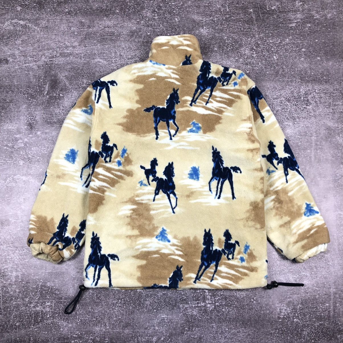 Vintage Vintage Horse Graphics Fleece All Over Print Size US M / EU 48-50 / 2 - 4 Thumbnail