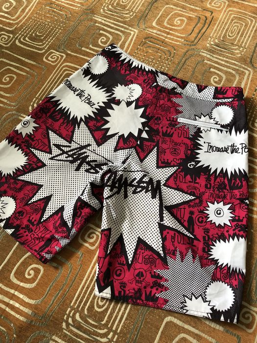 Stussy Stussy comics monogram Shorts | Grailed