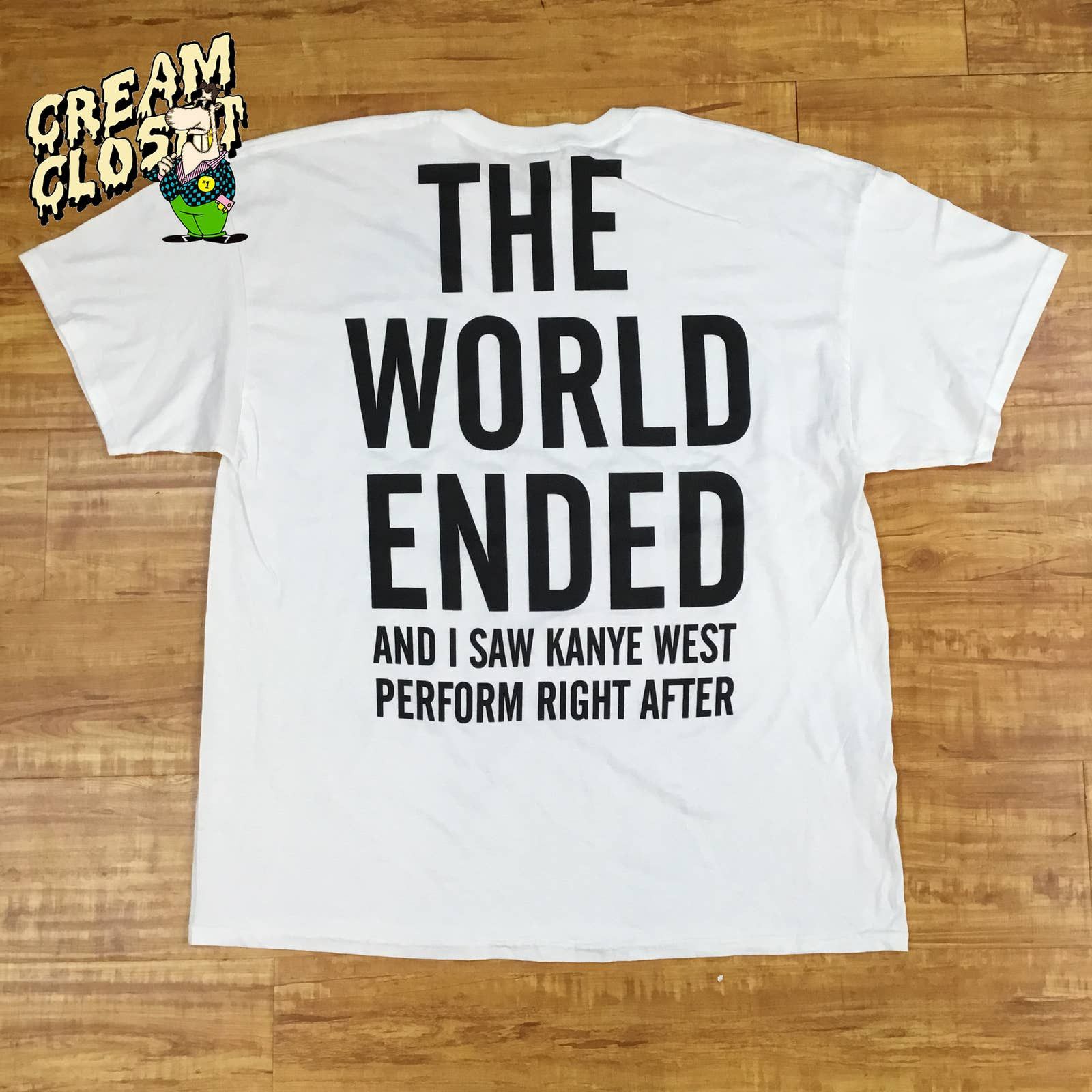 Kanye West × Virgil Abloh The World Ended Atlantic City MBDTF Tour ...