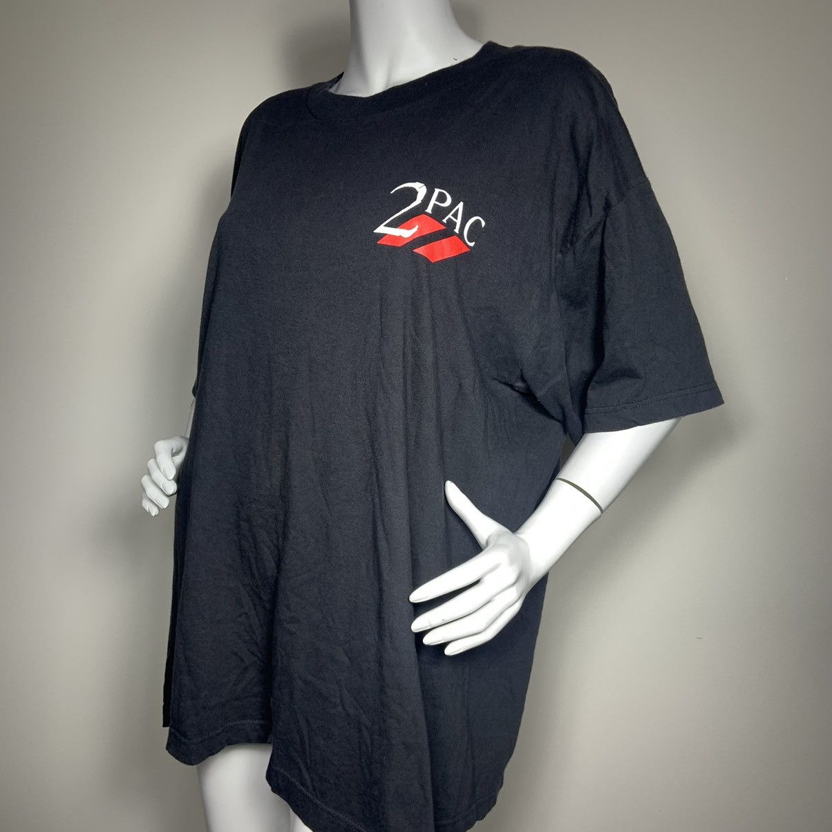Rap Tees × Vintage VTG 99 TUPAC TEE Size US XL / EU 56 / 4 - 1 Thumbnail