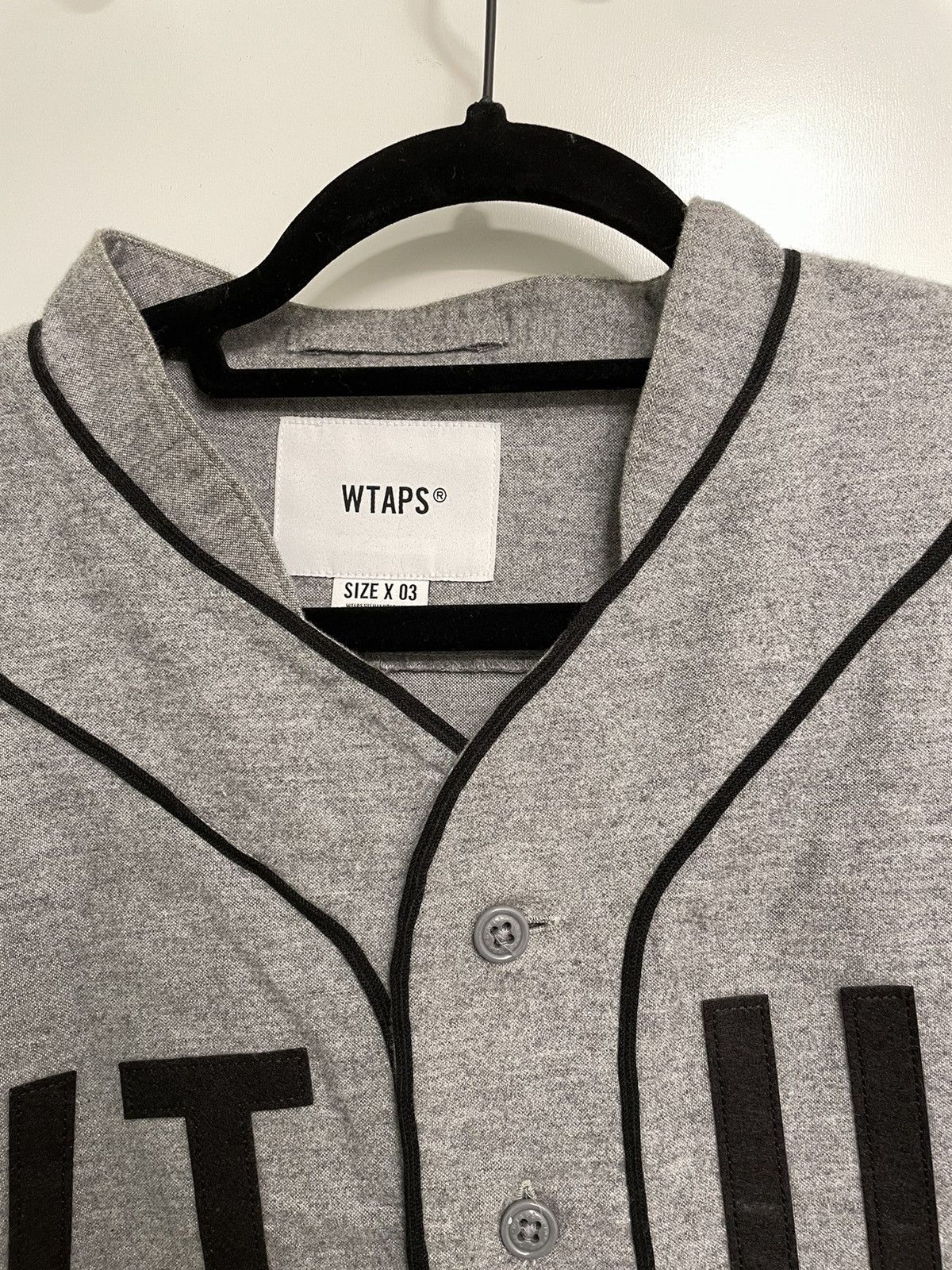 Wtaps WTAPS League SS Baseball Jersey 191TQDT SHM03 | Grailed