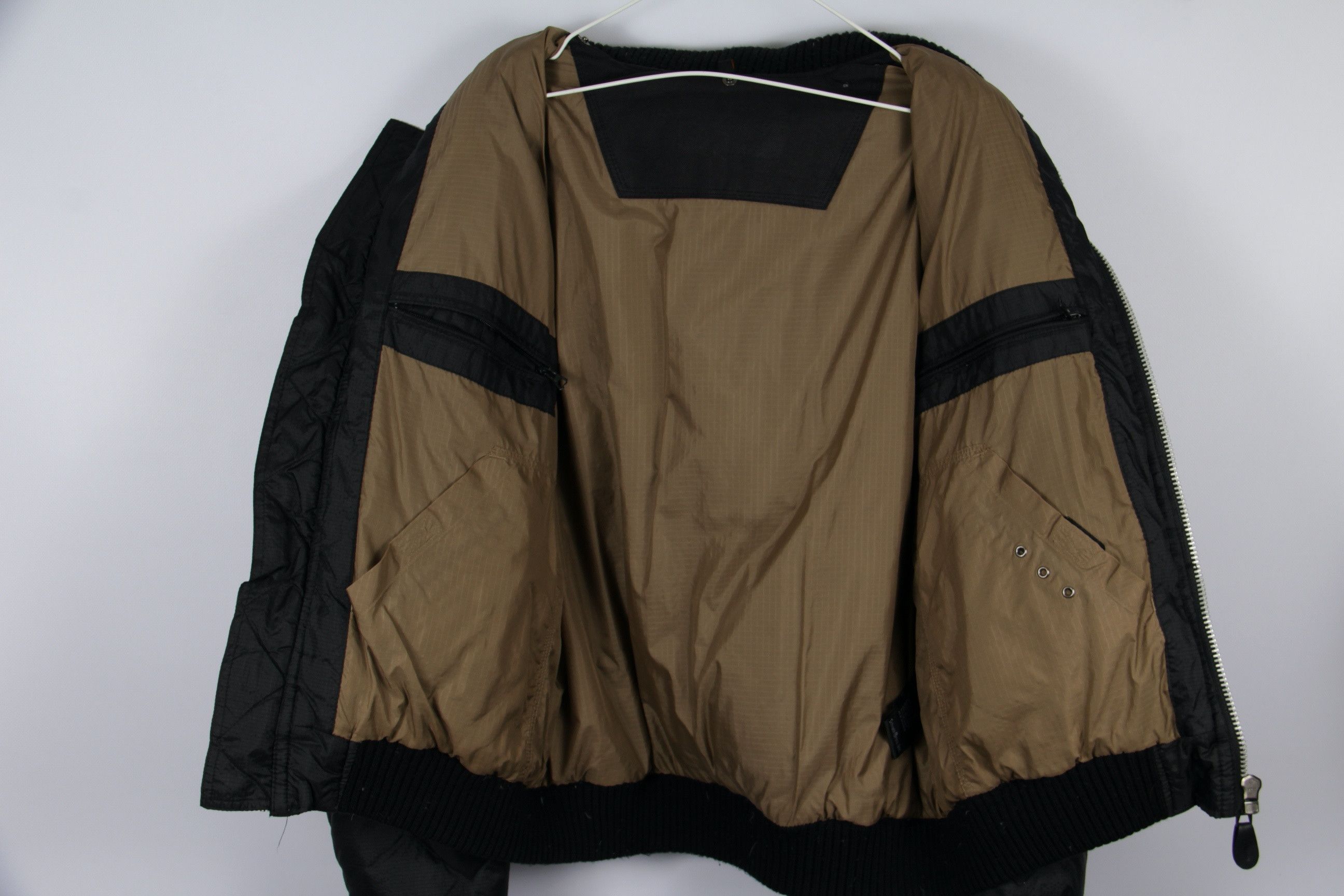 Alpha Industries Schott Down Puffer Jacket Bomber Size US L / EU 52-54 / 3 - 7 Thumbnail