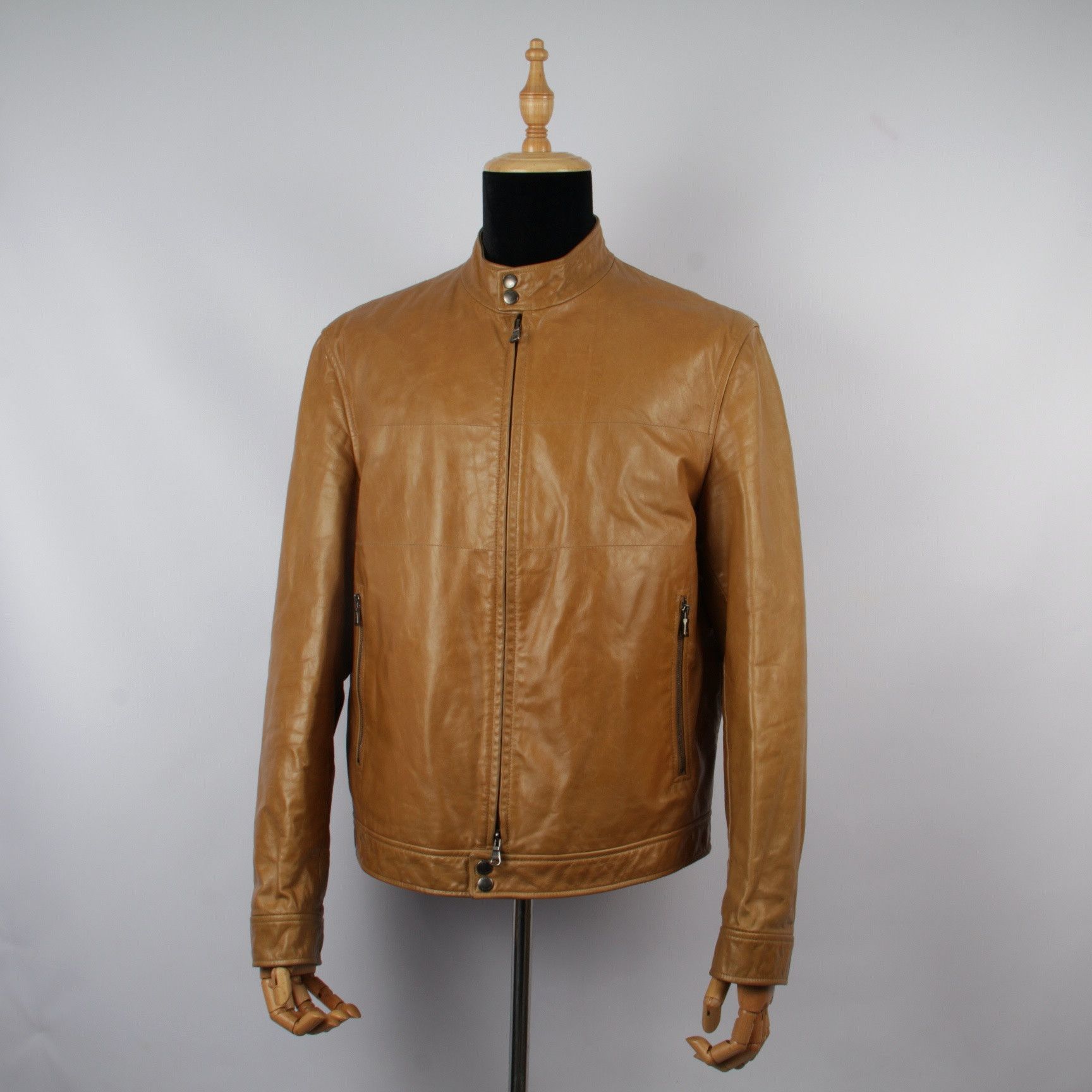 Hugo Boss HUGO BOSS CALFSKIN calf nappa leather CLIFFORD jacket