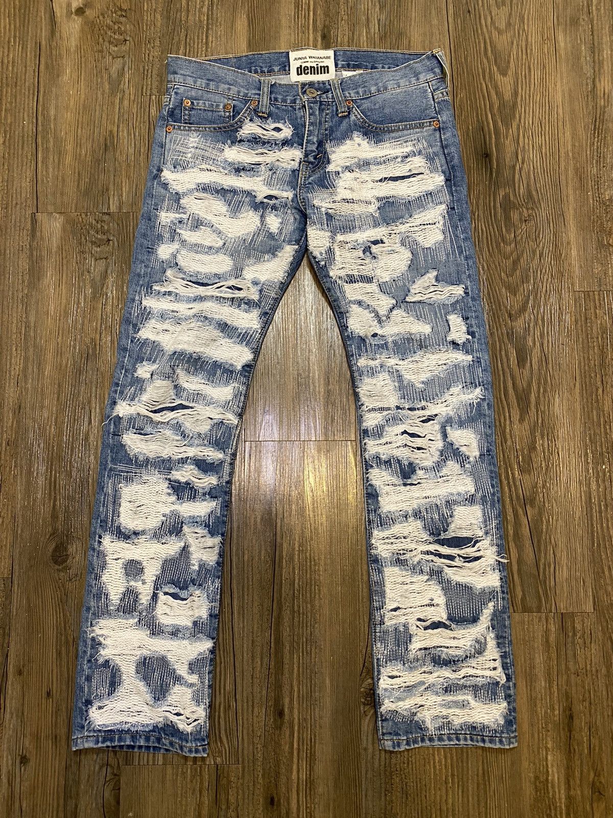 Comme des Garcons × Junya Watanabe AW18 Crash Destroyed Scab