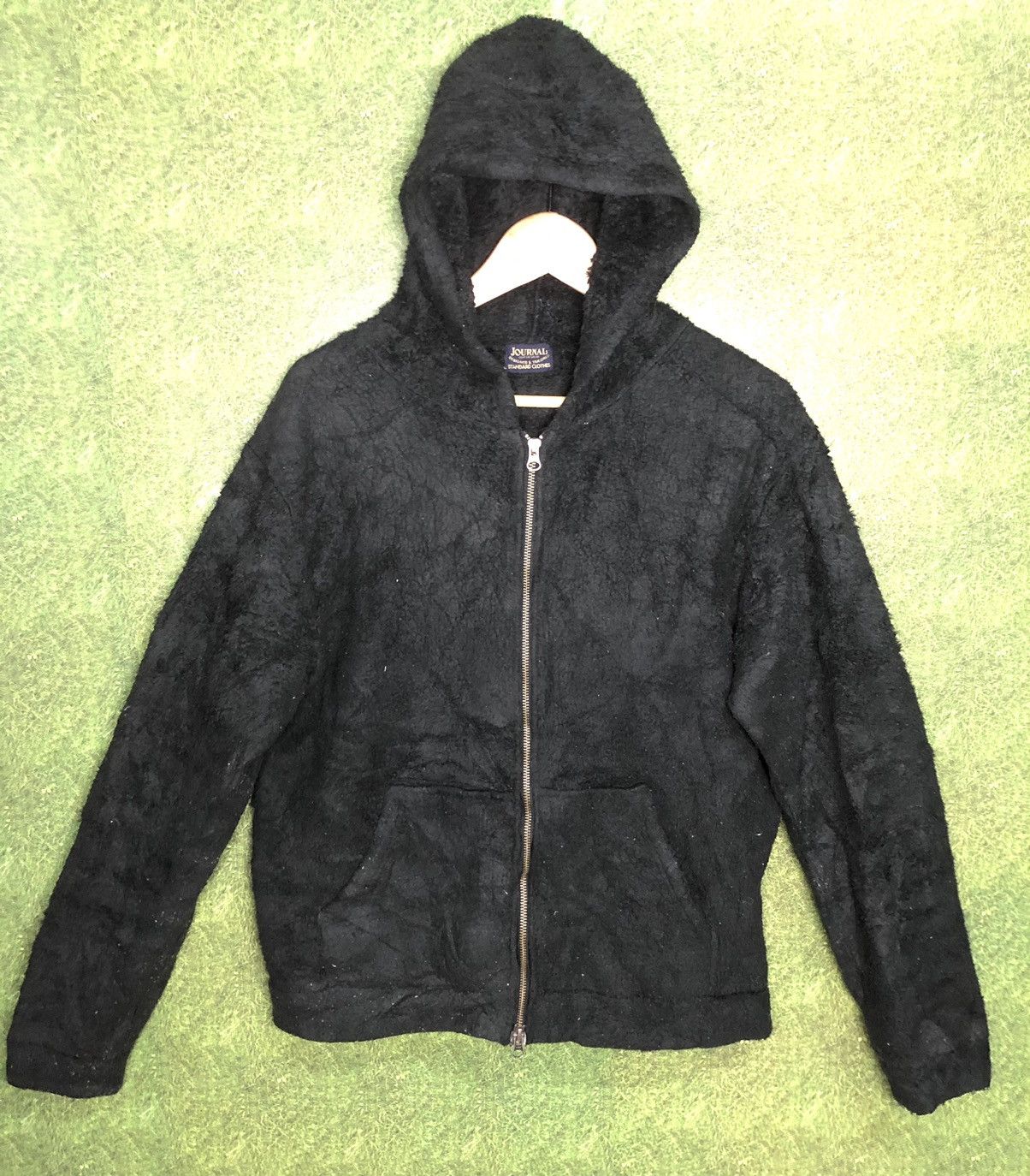 JOURNAL STANDARD BLACK FLEECE ZIPPER HOODIE JACKET