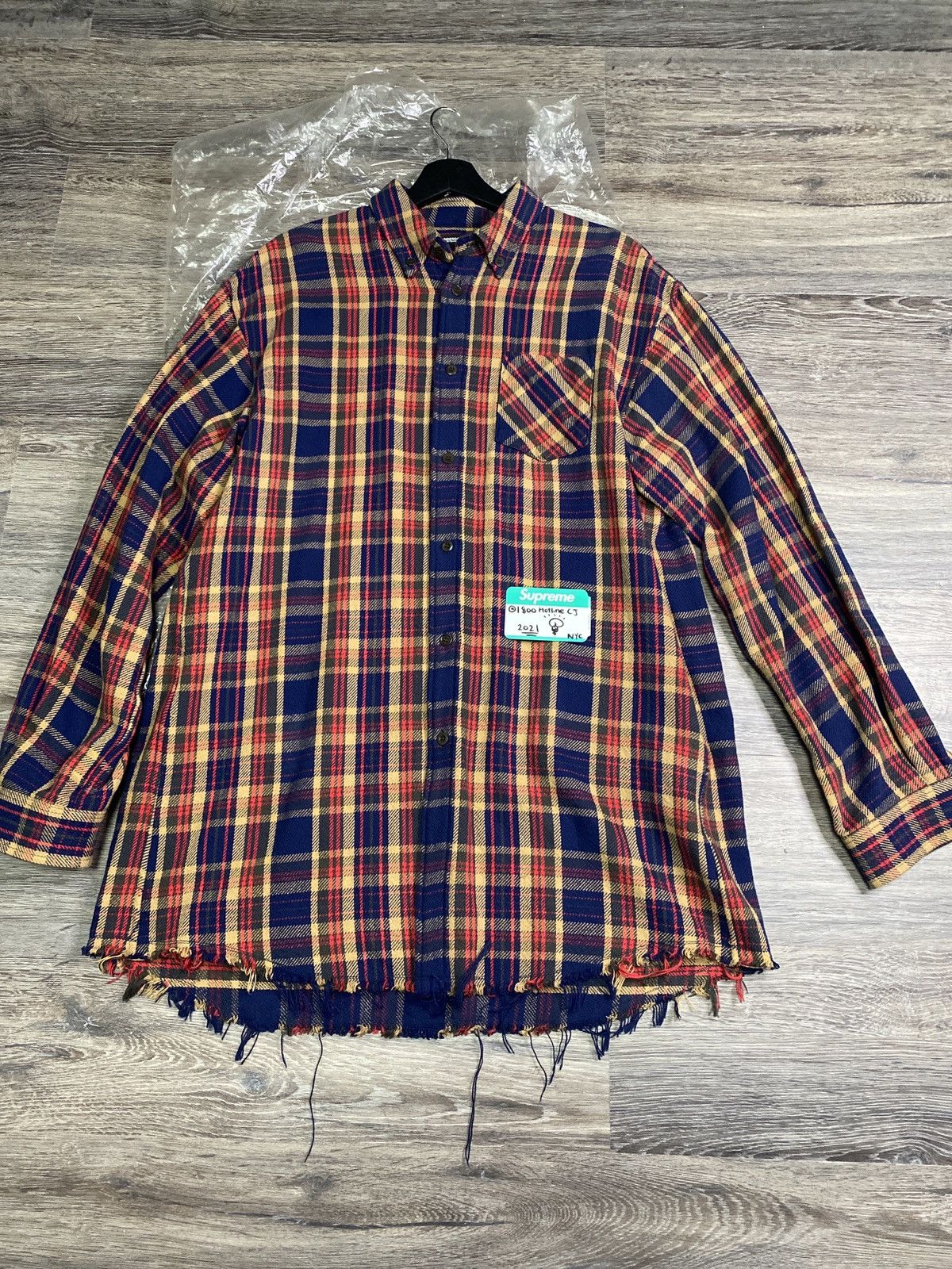 Undercover Undercover Ss18 checker button up shirt Grailed