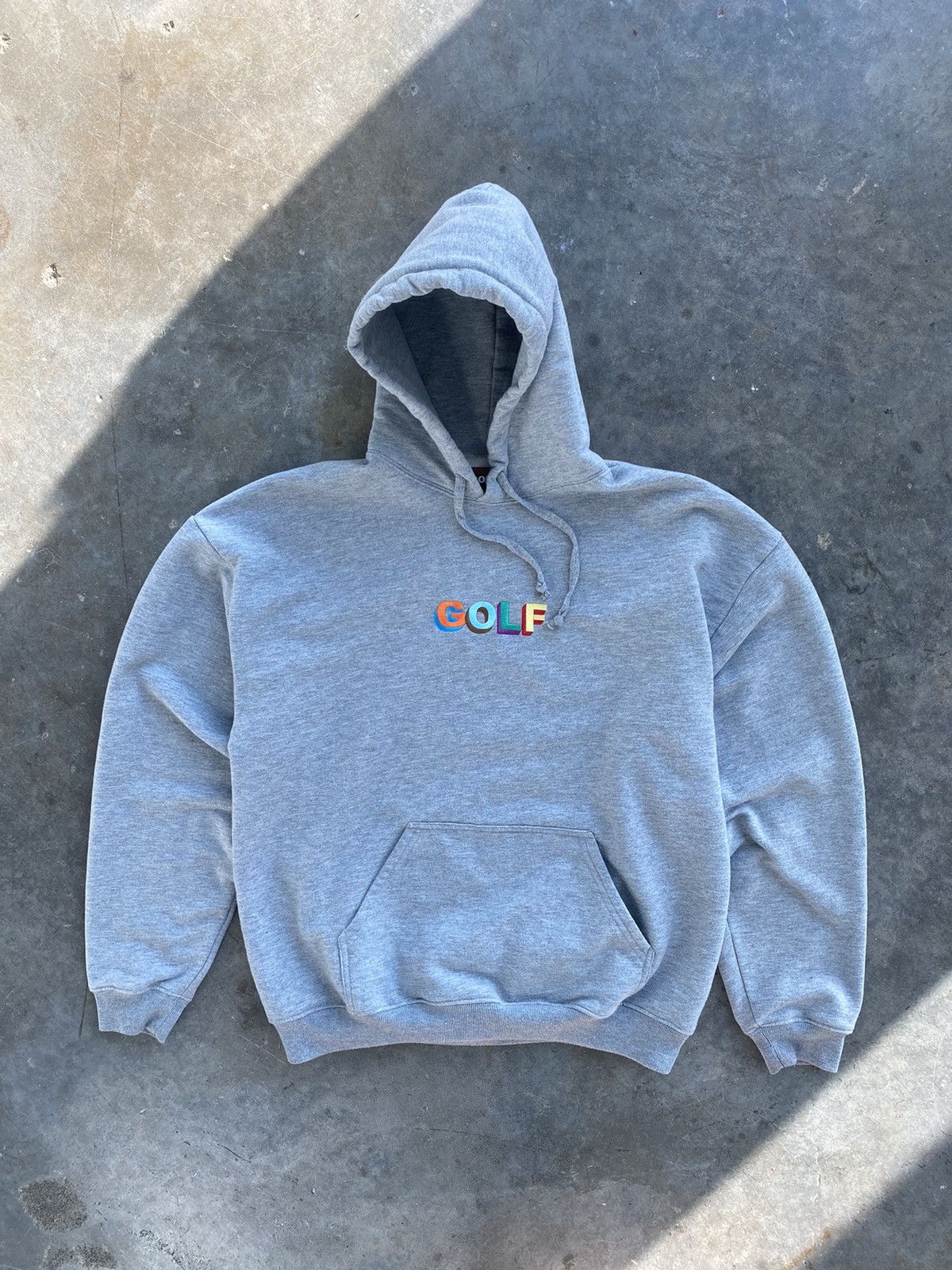 Golf Wang Golf Wang 3D Logo Hoodie Grey Large 🧊 ️🥣 Tyler Bees Igor Tour ...