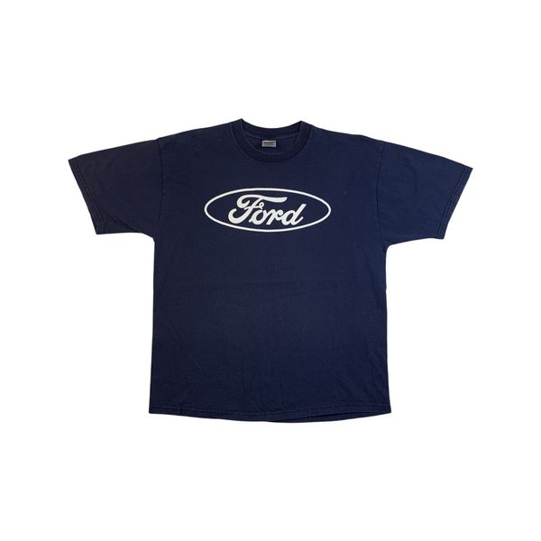 Vintage Vintage Ford Motor Company Logo Navy Blue T-Shirt | Grailed