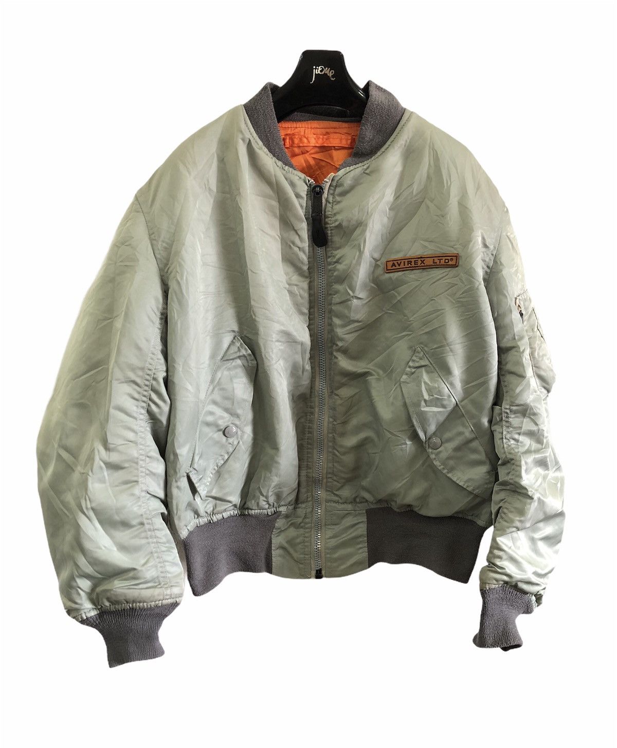 AVIREX MA-1ジャケット made in USA リバーシブル