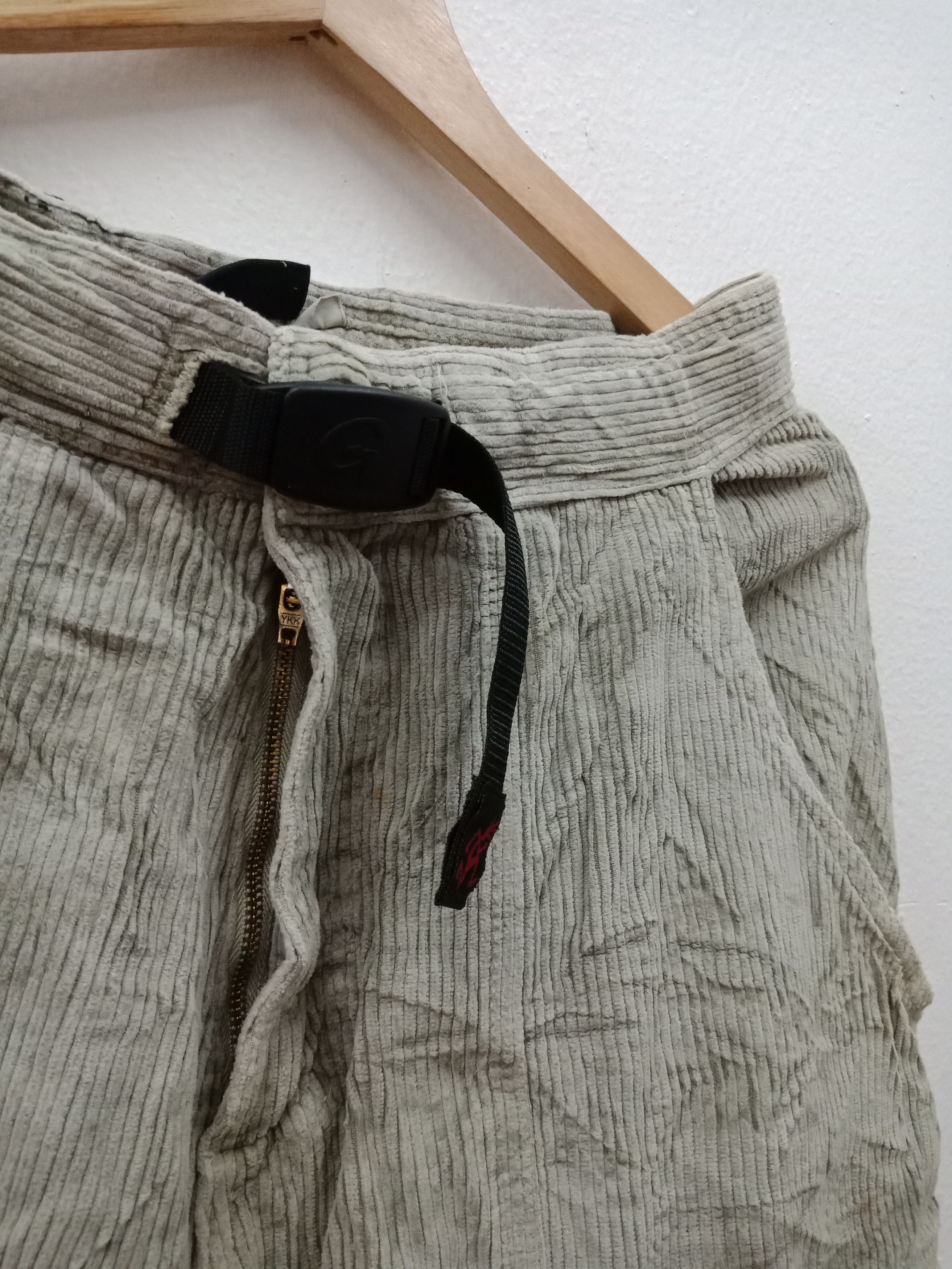 Gramicci Gramicci Gray Cotton Cargo Made In USA Size US 29 - 9 Thumbnail