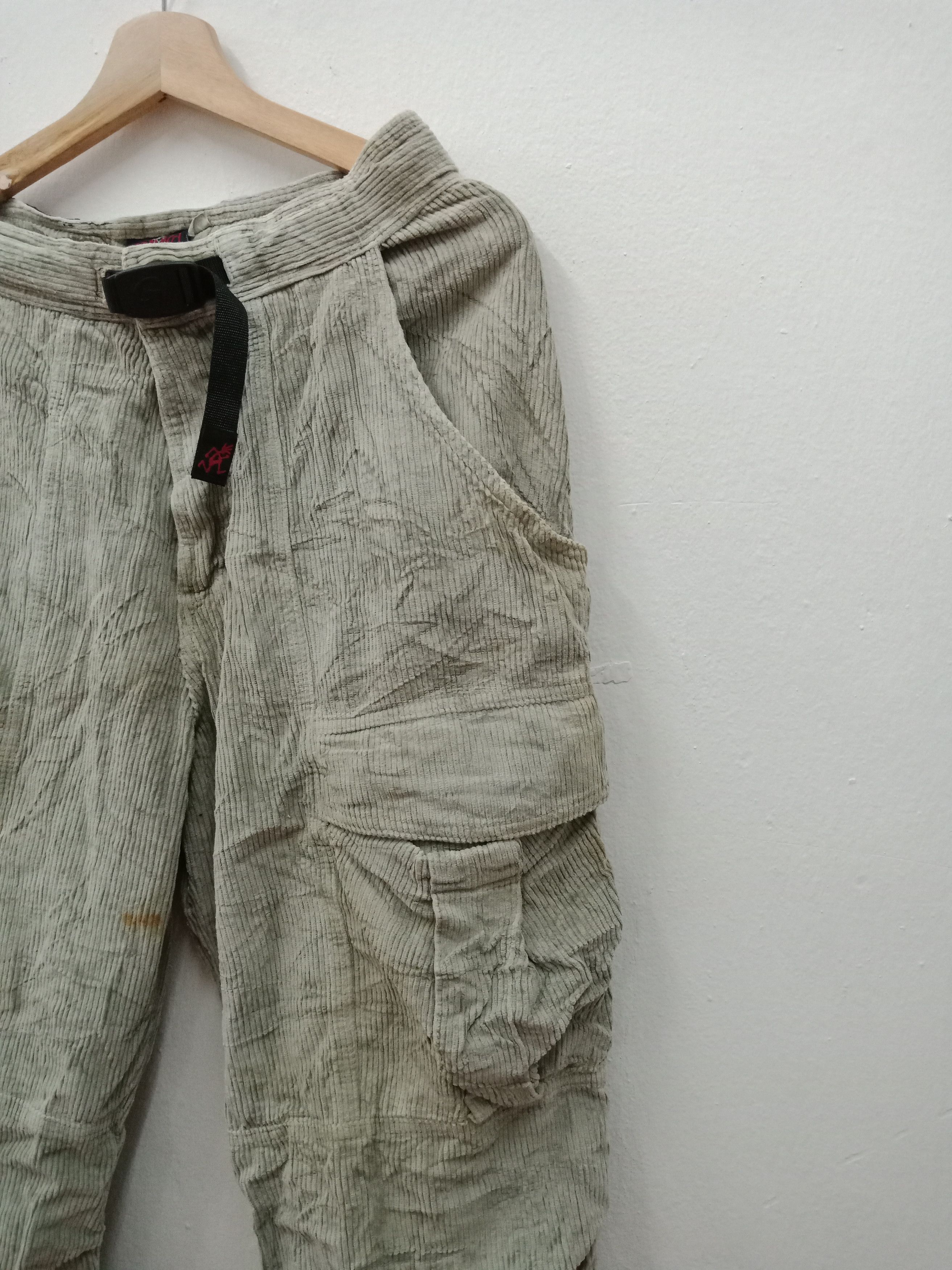 Gramicci Gramicci Gray Cotton Cargo Made In USA Size US 29 - 5 Thumbnail