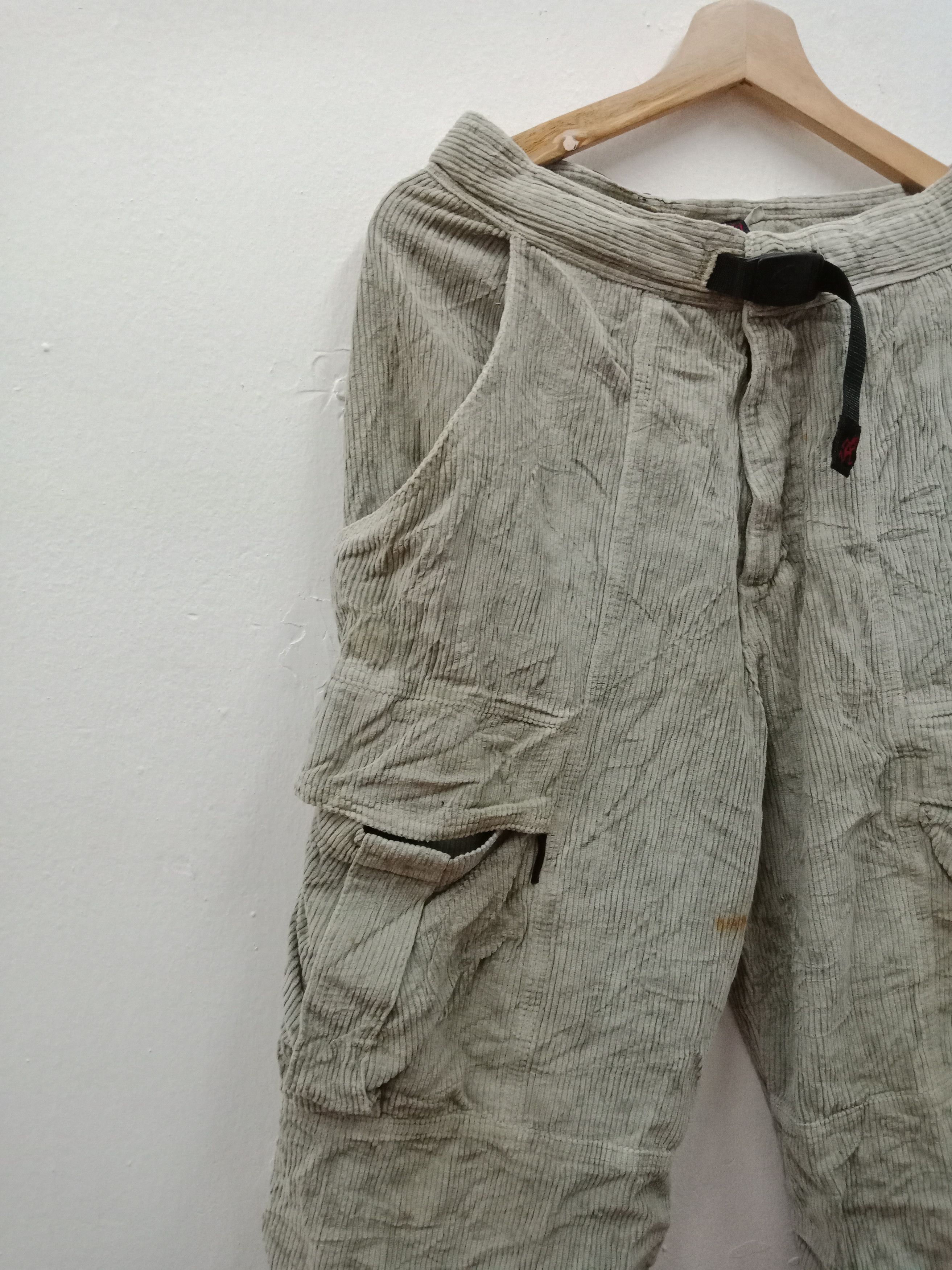 Gramicci Gramicci Gray Cotton Cargo Made In USA Size US 29 - 6 Thumbnail
