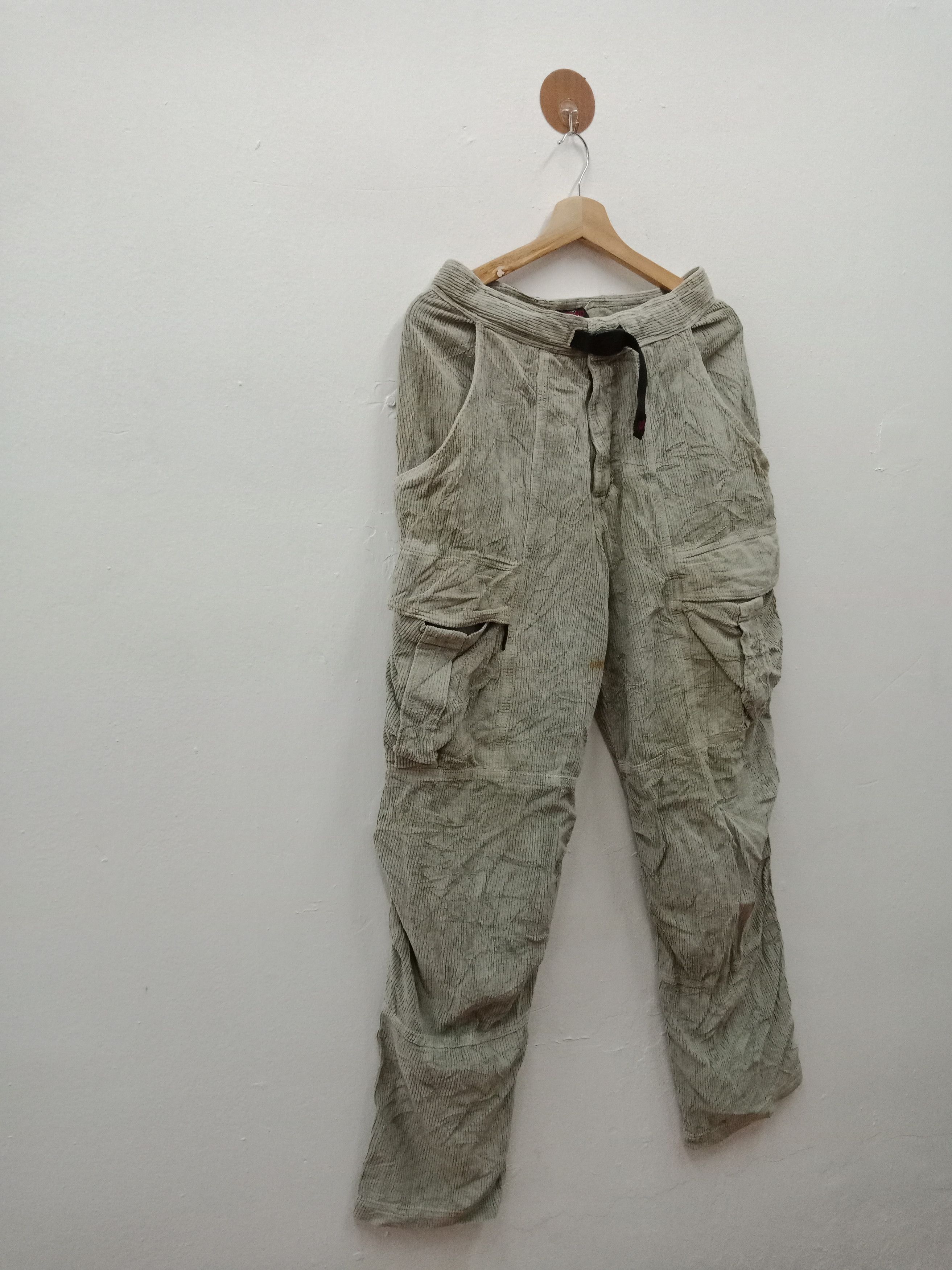 Gramicci Gramicci Gray Cotton Cargo Made In USA Size US 29 - 4 Thumbnail