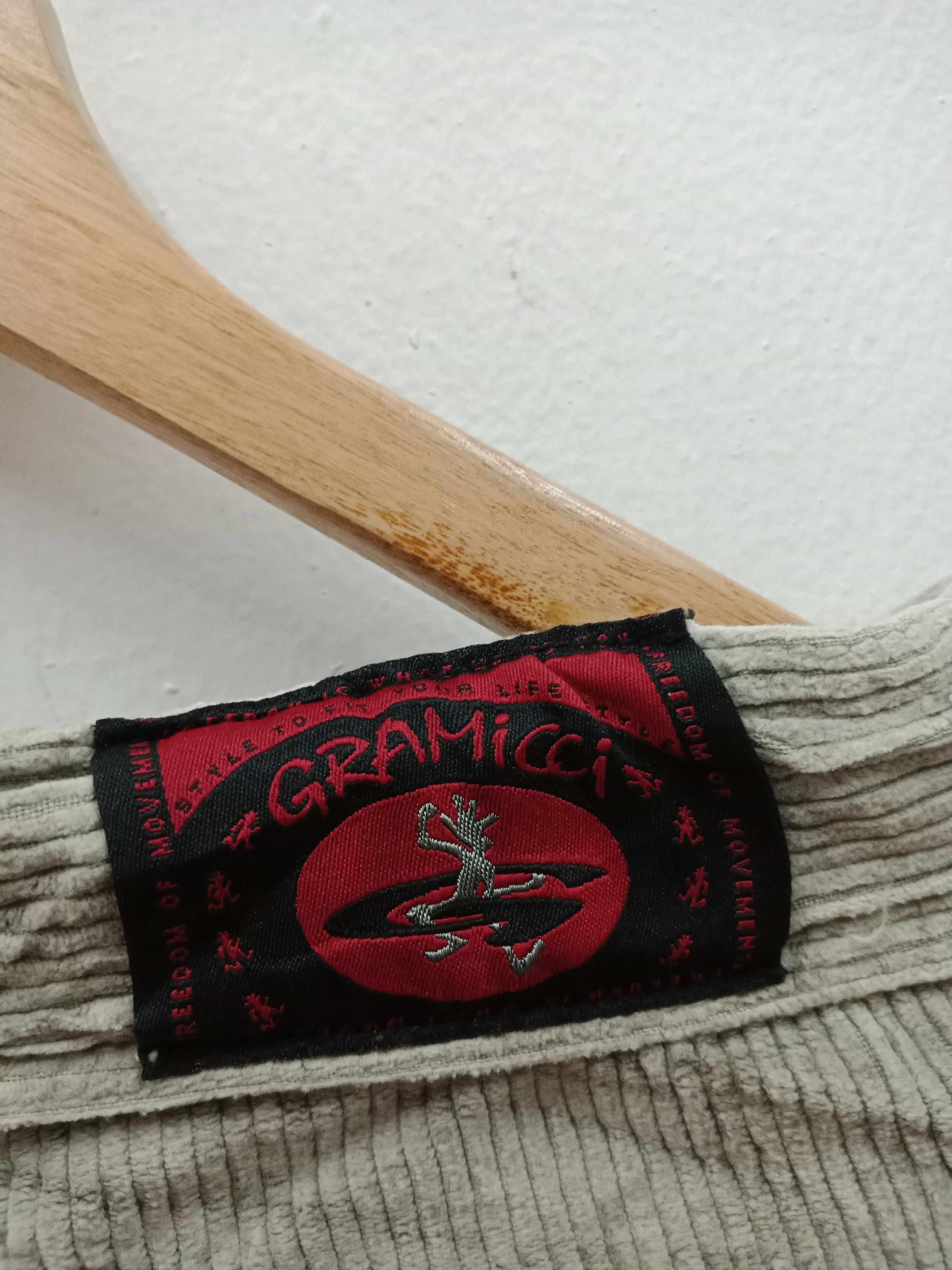 Gramicci Gramicci Gray Cotton Cargo Made In USA Size US 29 - 7 Thumbnail