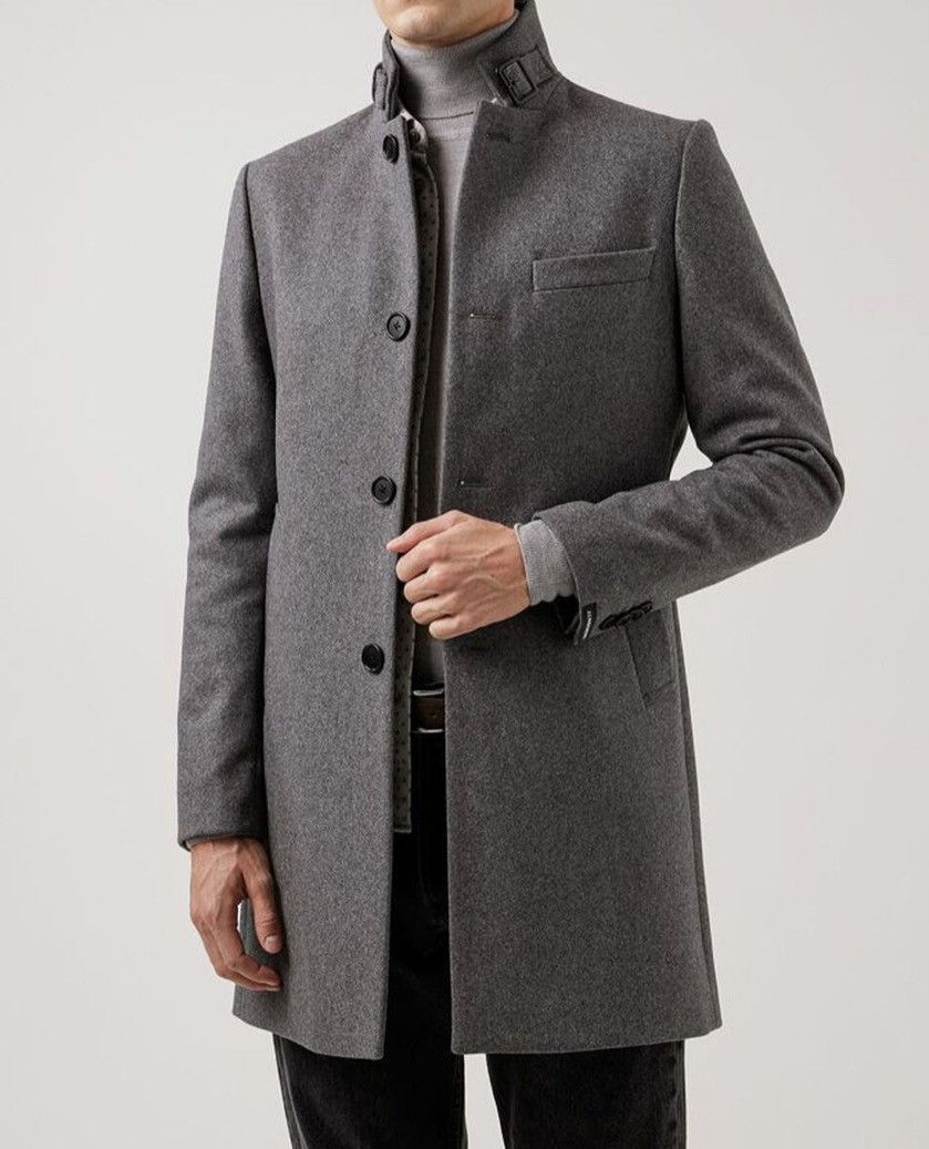 J.Lindeberg Wool Coat Size US S / EU 44-46 / 1 - 1 Thumbnail