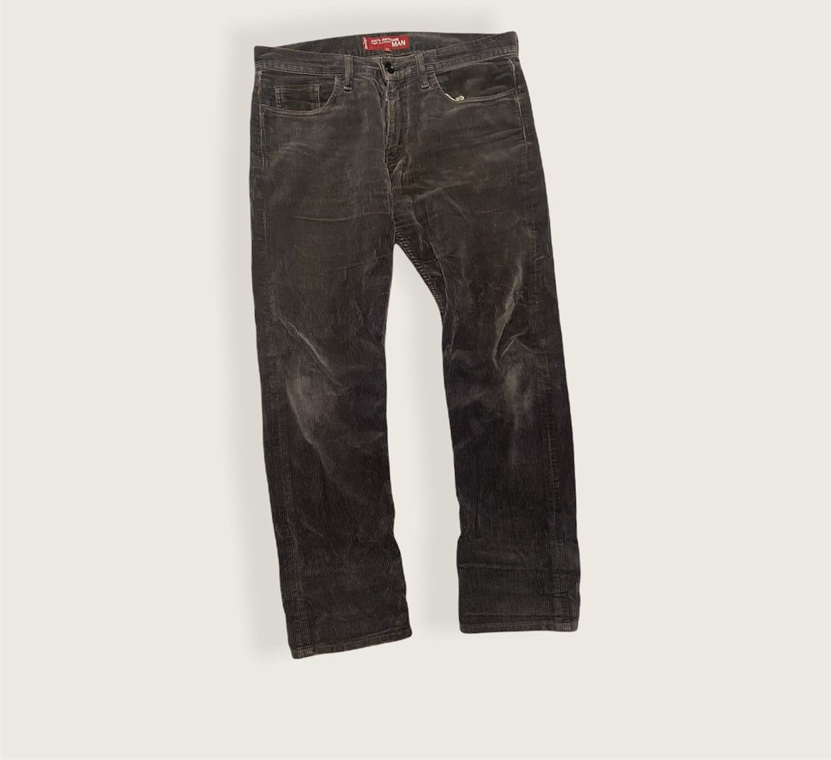 image of Junya Watanabe And Levi’S Corduroy in Grey, Men's (Size 30)