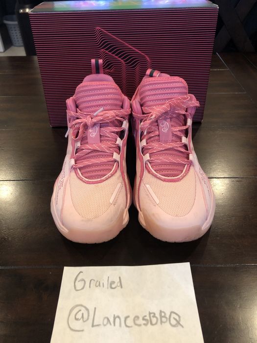 damian lillard 7 shoes pink