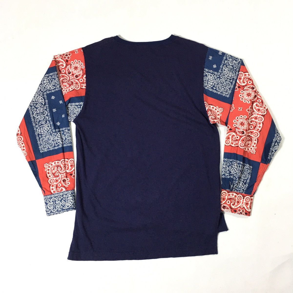 Japanese Brand Mcnairy Brothers New York Bandana Sleeves Rebuild Shirt Size US S / EU 44-46 / 1 - 3 Thumbnail