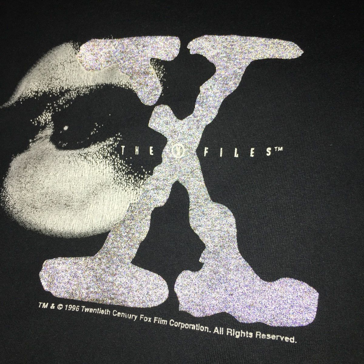 Vintage Vintage 90s X Files Movie Alien Eye Tshirt Size US S / EU 44-46 / 1 - 7 Thumbnail