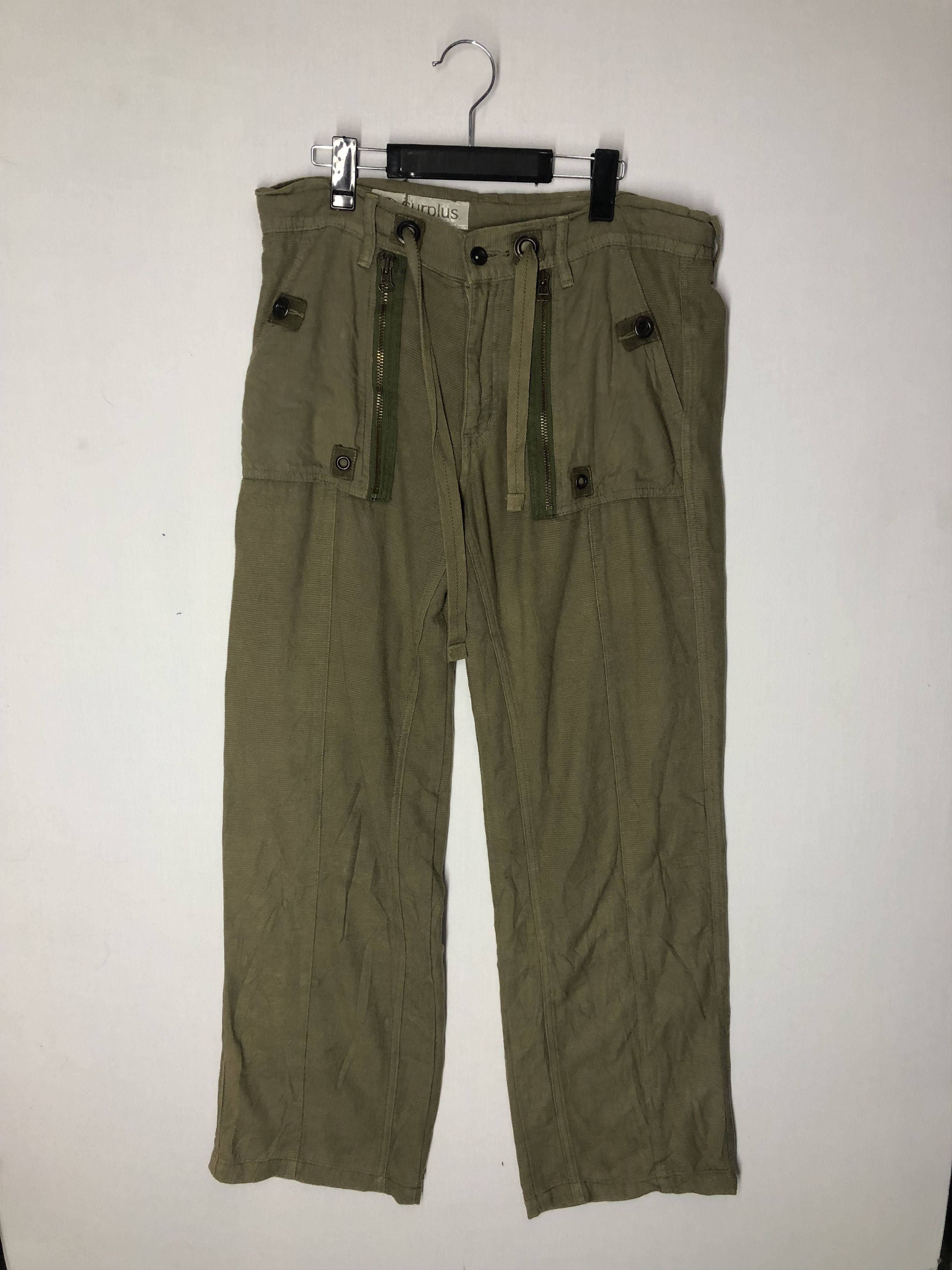 Japanese Brand surplus drawstring design pocket Size US 34 / EU 50 - 1 Thumbnail