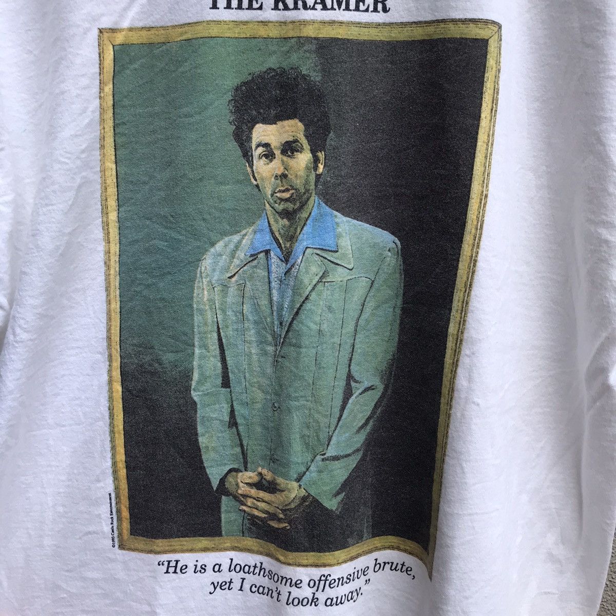 Vintage Vintage 90s SEINFIELD series tv tee movie Size US L / EU 52-54 / 3 - 3 Thumbnail