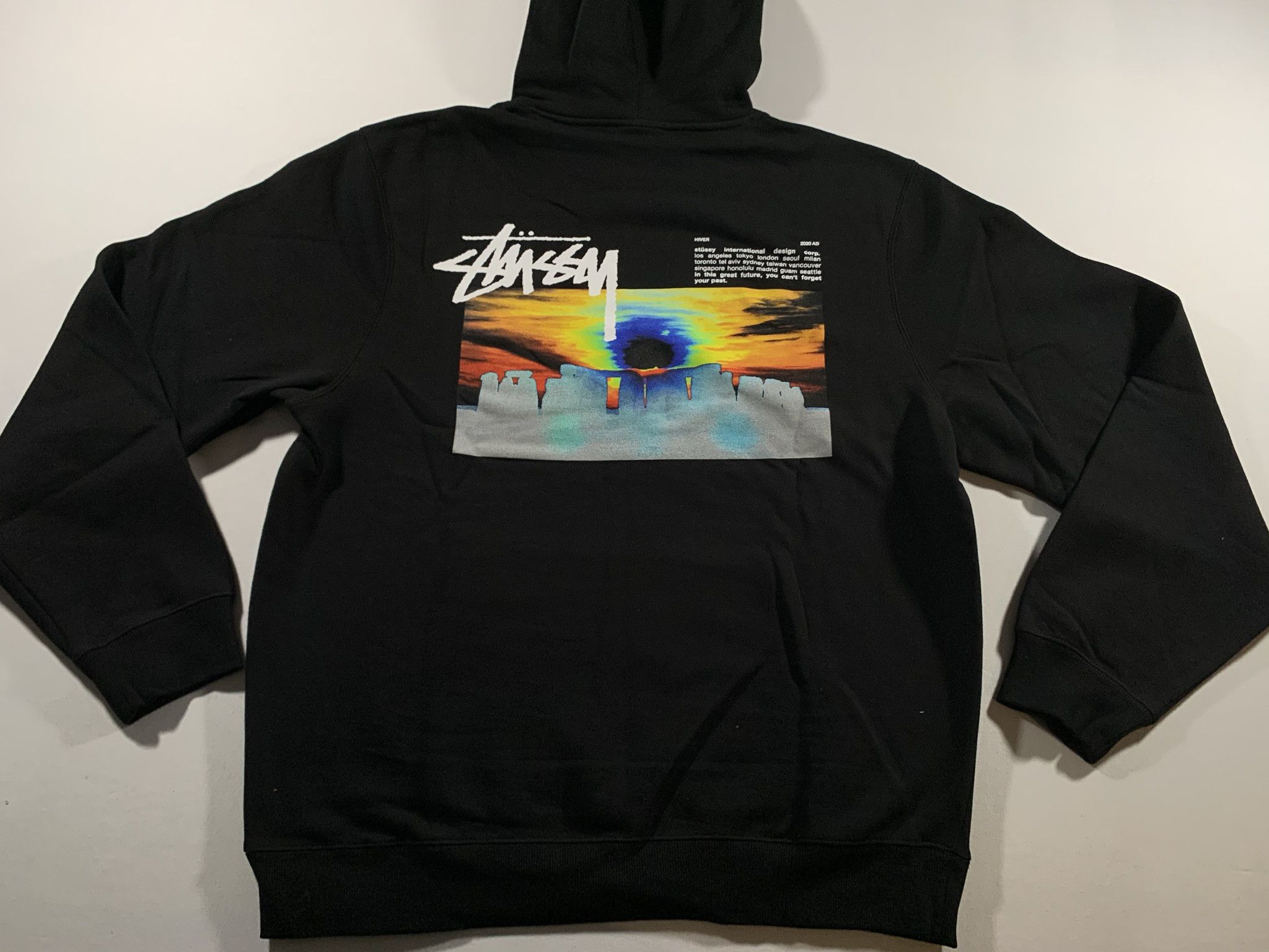 Streetwear × Stussy Stussy Stonehenge Hoodie (XL) | Grailed