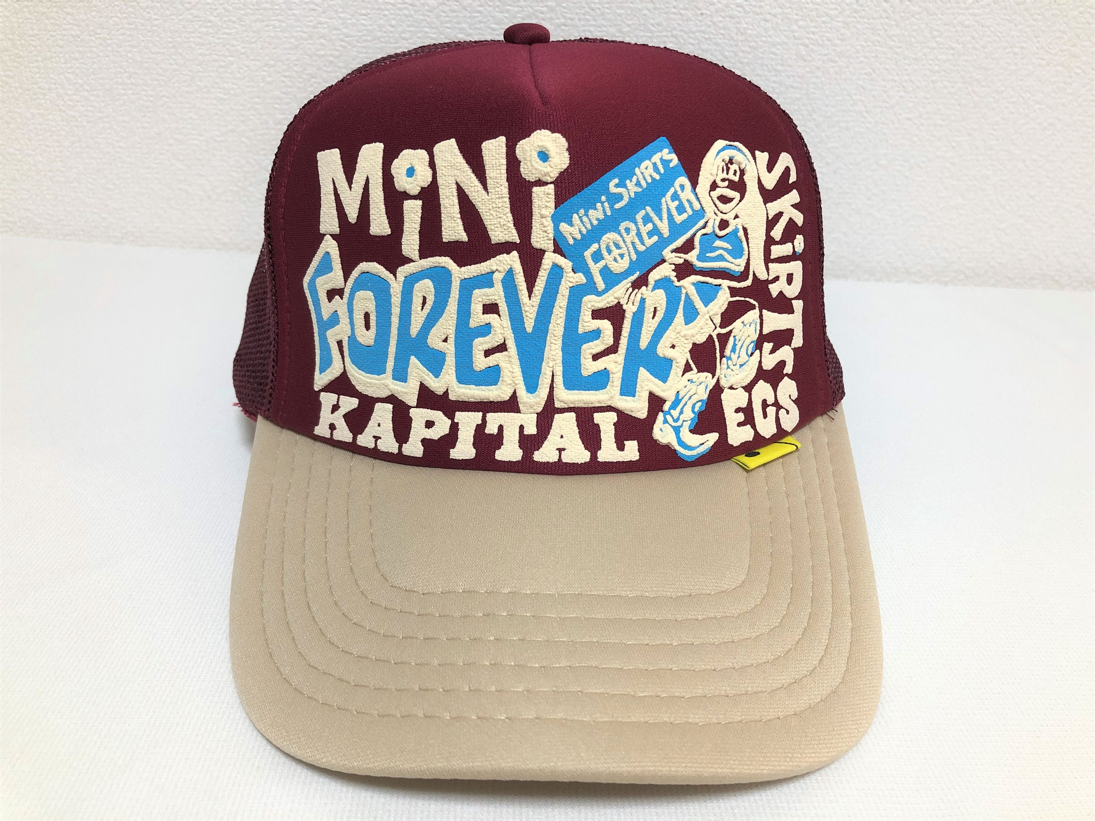 Kapital kapital LEGS MiNi SKiRTs FOREVER truck cap hat trucker Size ONE SIZE - 2 Thumbnail