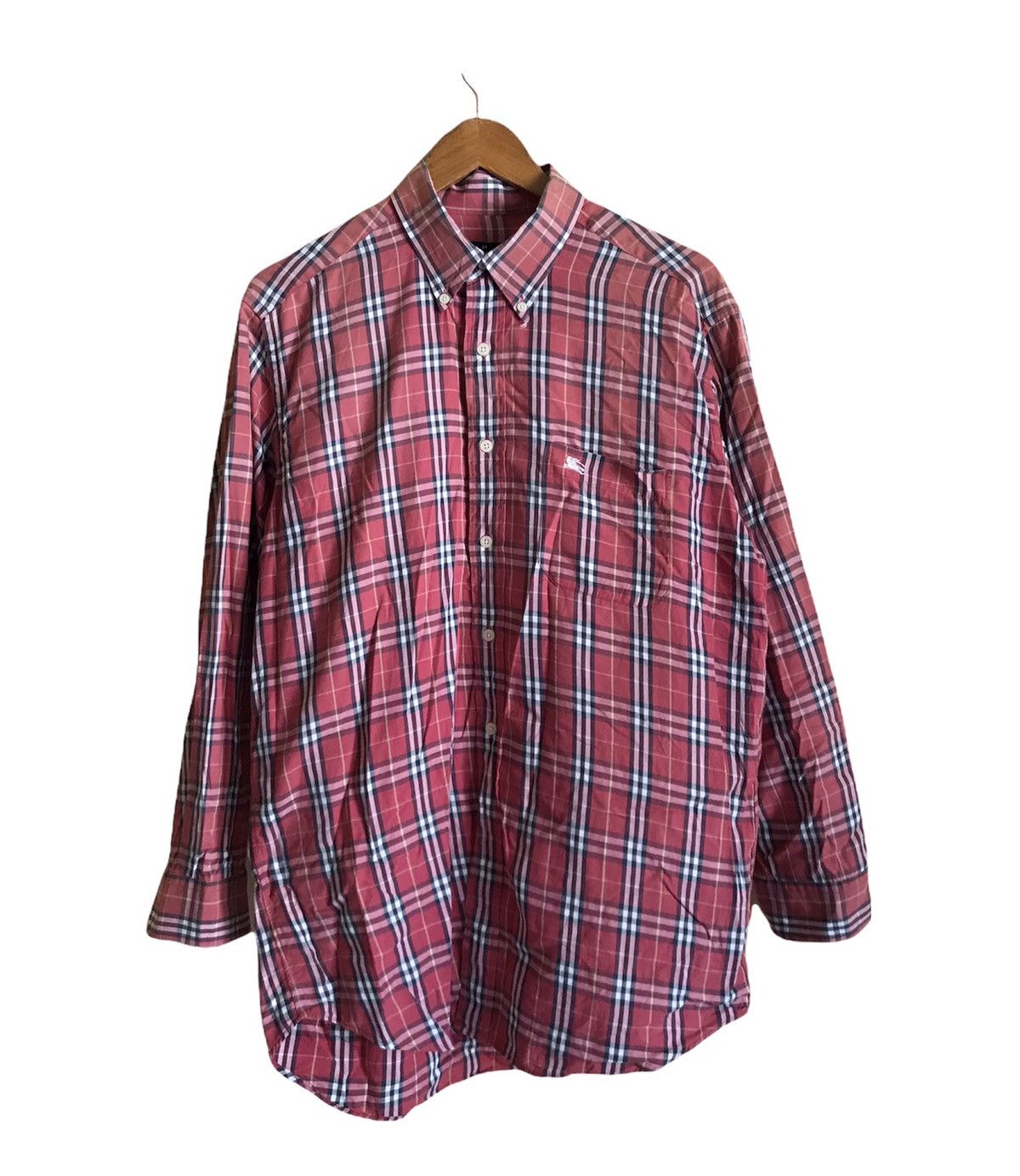 Burberry BURBERRY BUTTON UP NOVA CHECK DESIGN Size US L / EU 52-54 / 3 - 1 Thumbnail
