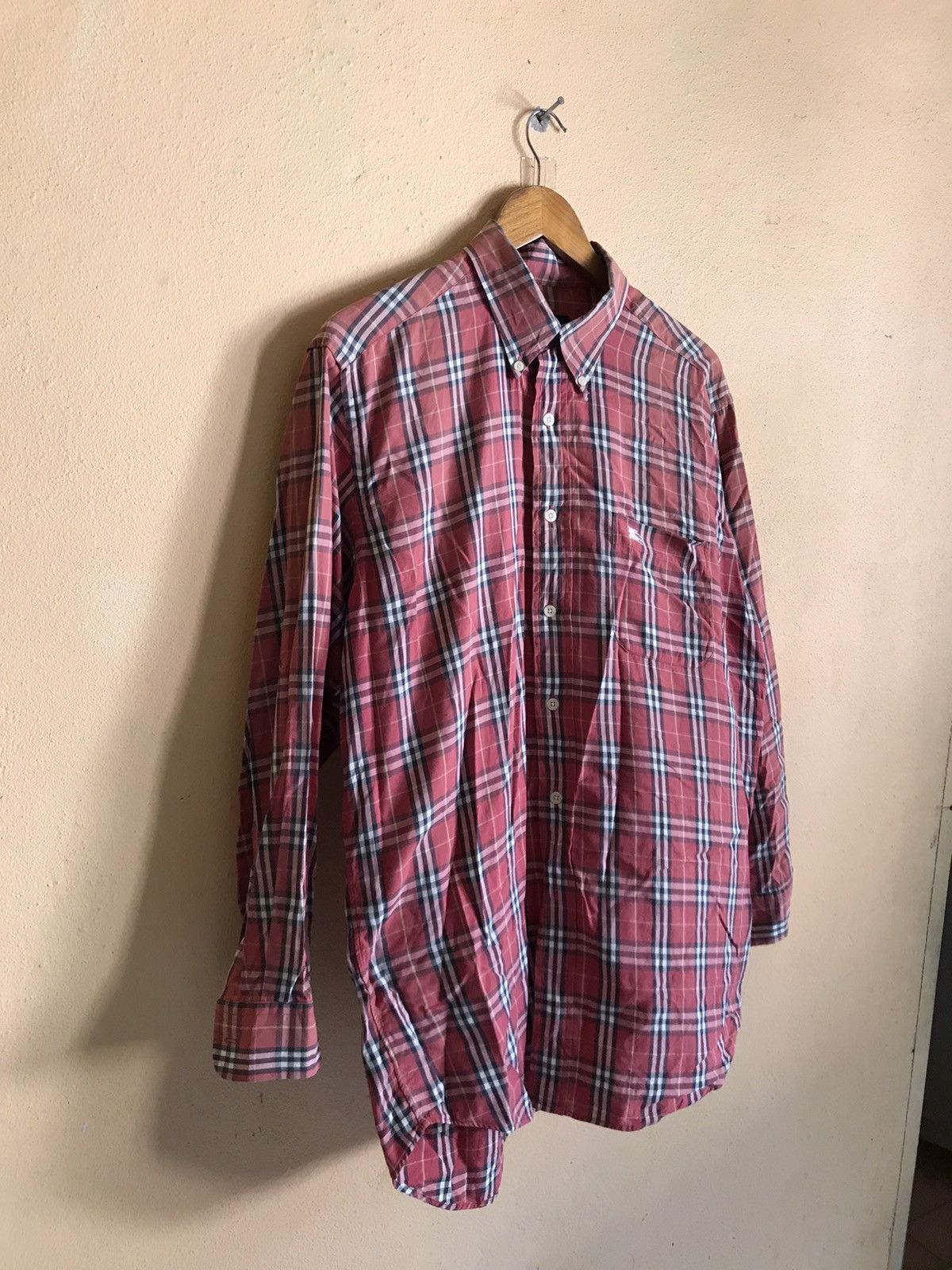 Burberry BURBERRY BUTTON UP NOVA CHECK DESIGN Size US L / EU 52-54 / 3 - 3 Thumbnail