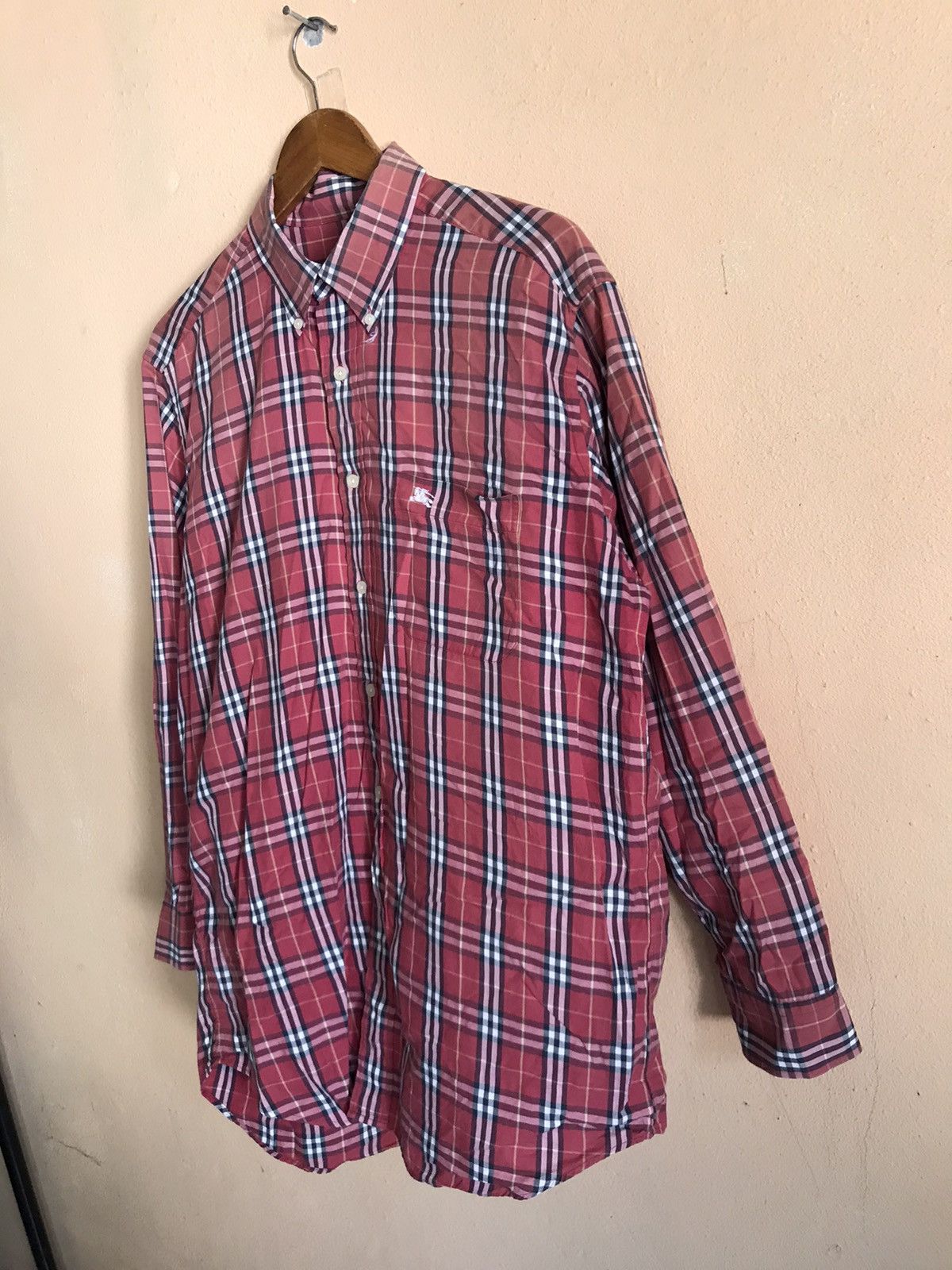 Burberry BURBERRY BUTTON UP NOVA CHECK DESIGN Size US L / EU 52-54 / 3 - 4 Thumbnail