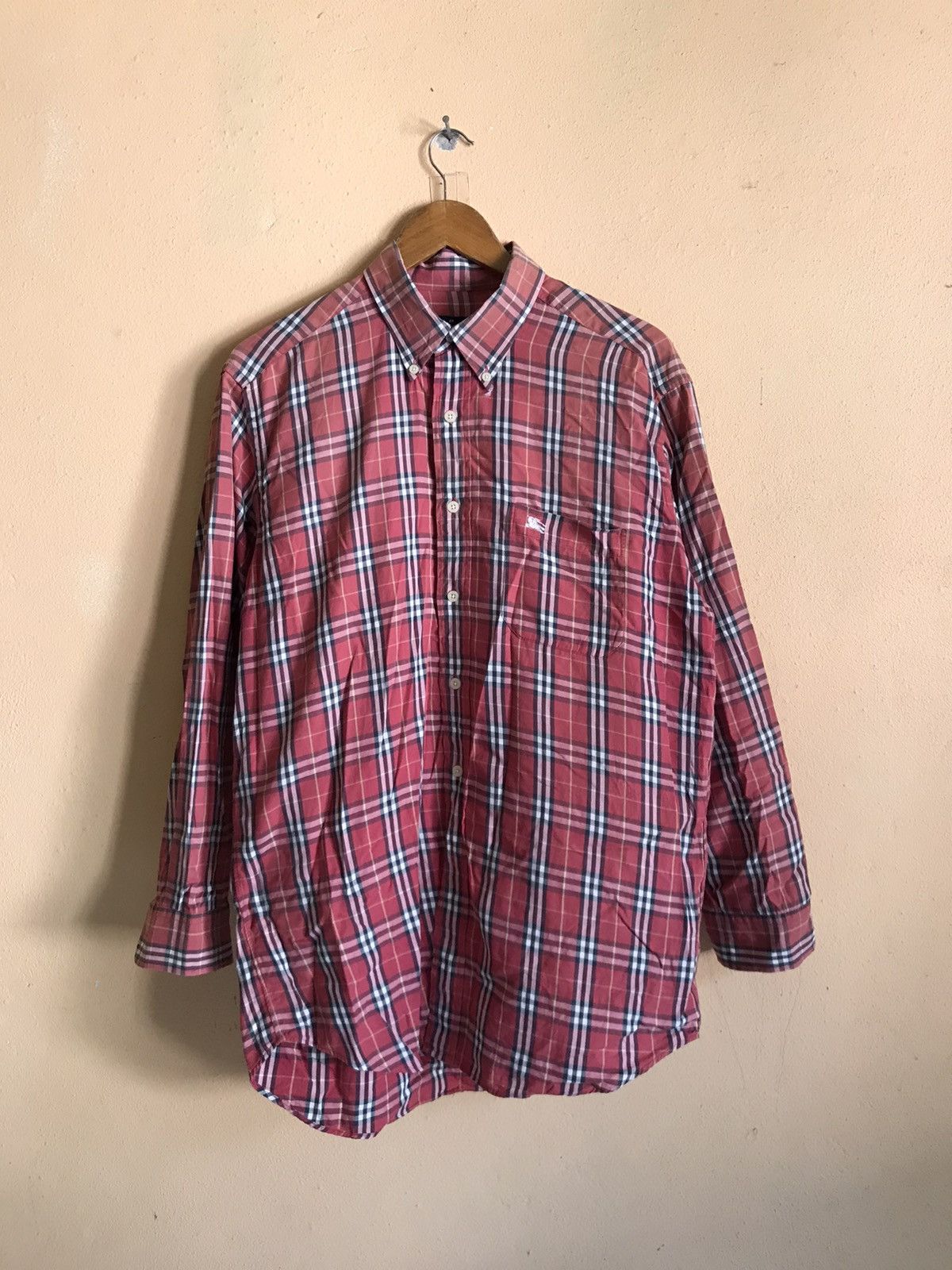 Burberry BURBERRY BUTTON UP NOVA CHECK DESIGN Size US L / EU 52-54 / 3 - 2 Thumbnail