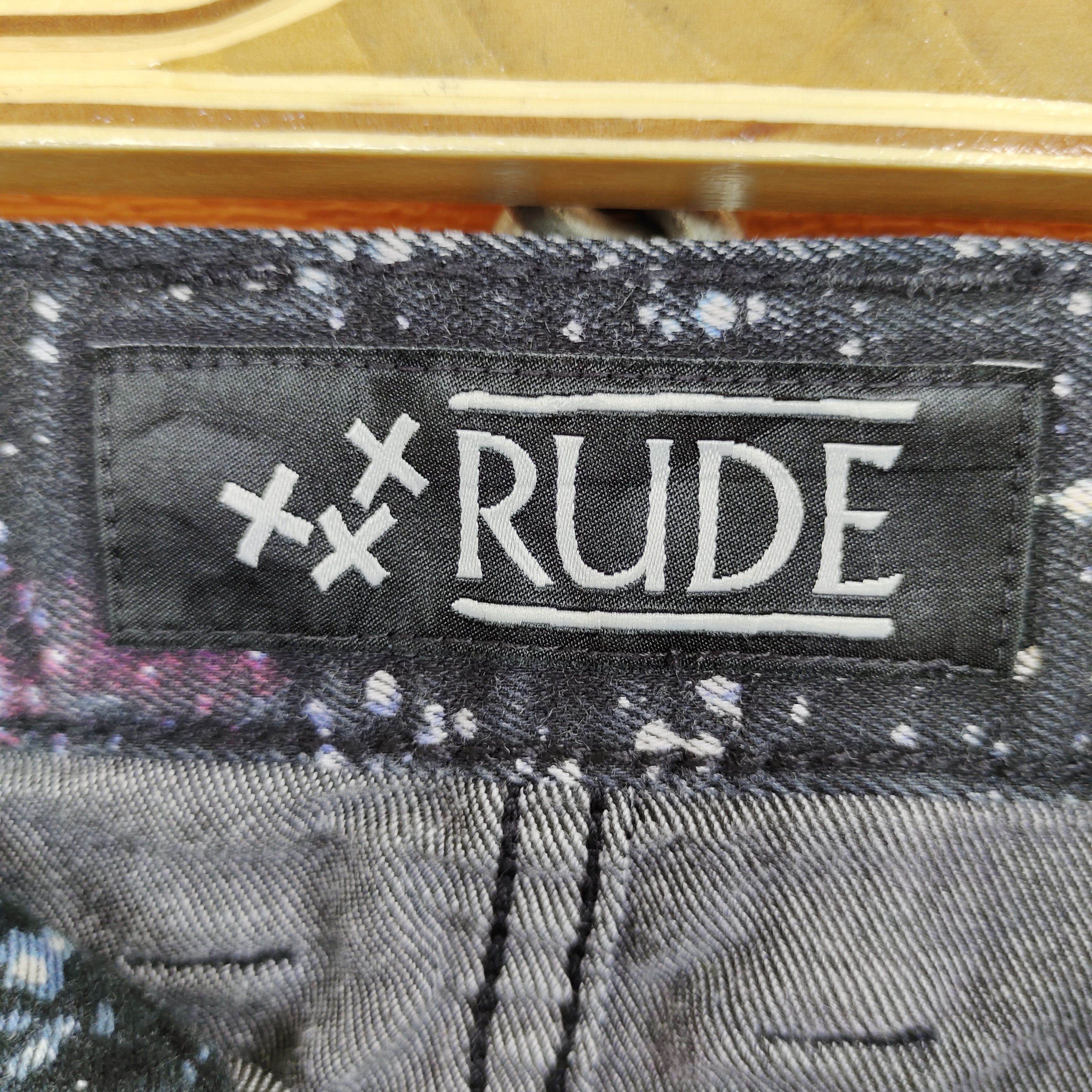 Hysteric Glamour × Undercover RUDE Galaxy Skinny Denim Pants Size US 30 / EU 46 - 21 Thumbnail