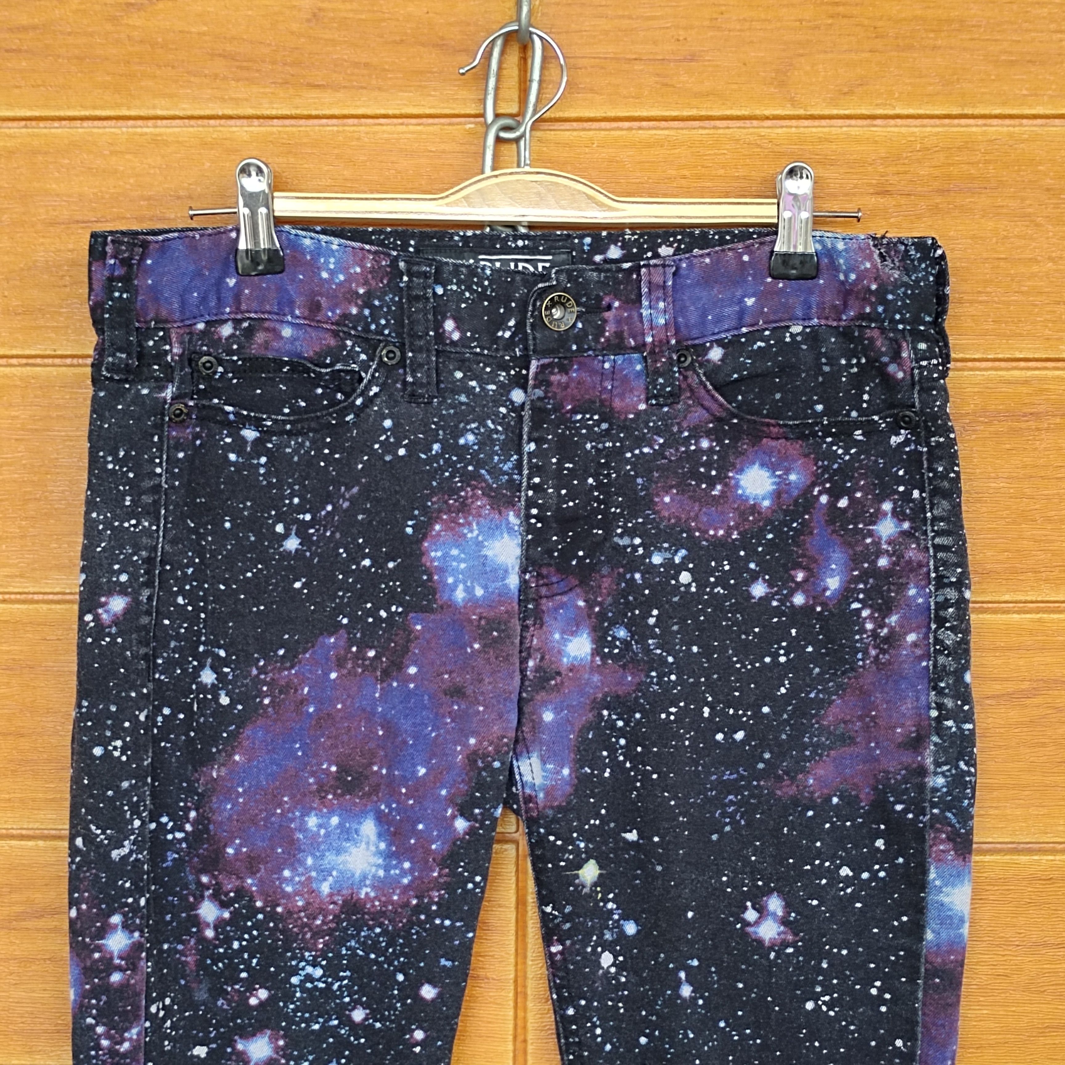 Hysteric Glamour × Undercover RUDE Galaxy Skinny Denim Pants Size US 30 / EU 46 - 10 Thumbnail