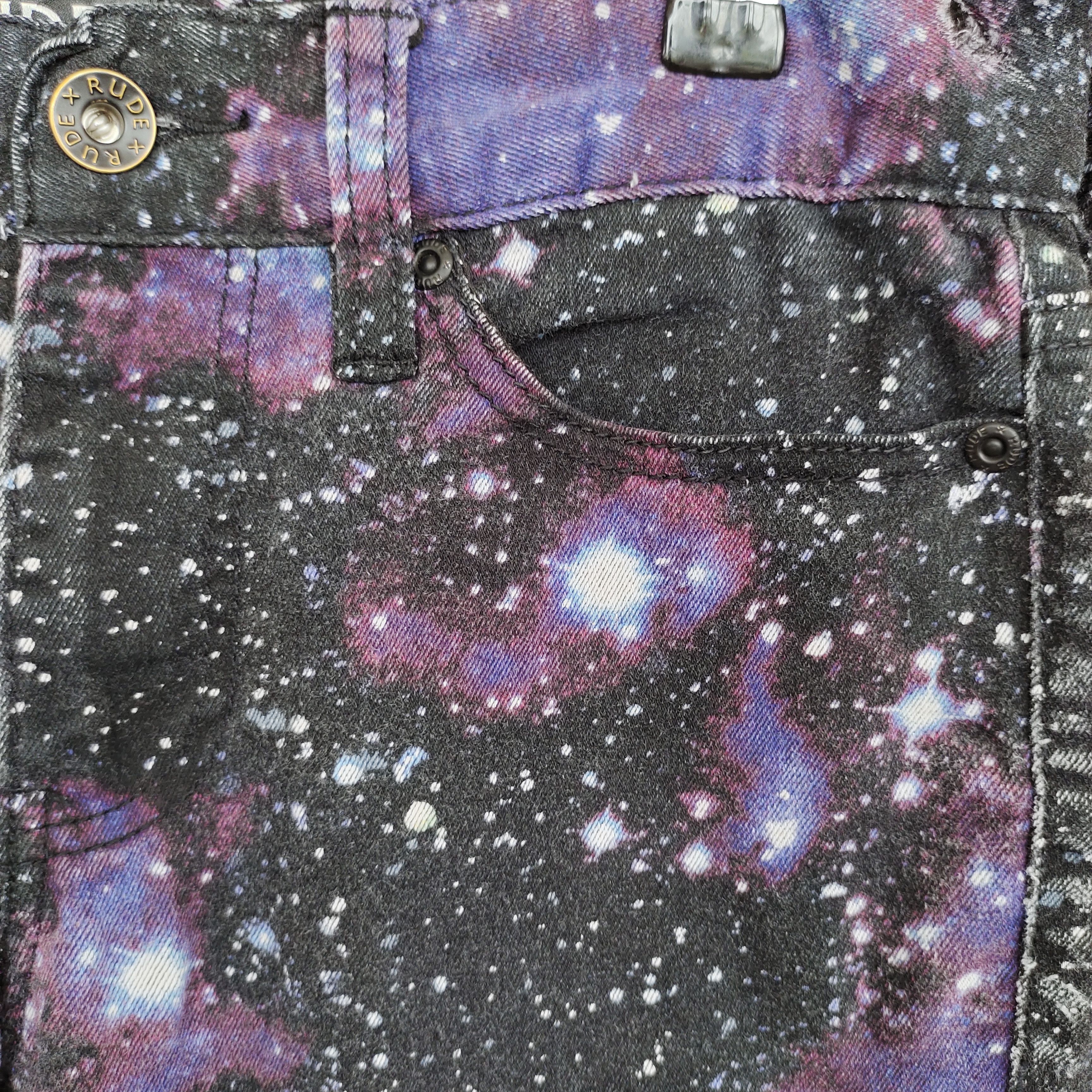 Hysteric Glamour × Undercover RUDE Galaxy Skinny Denim Pants Size US 30 / EU 46 - 11 Thumbnail