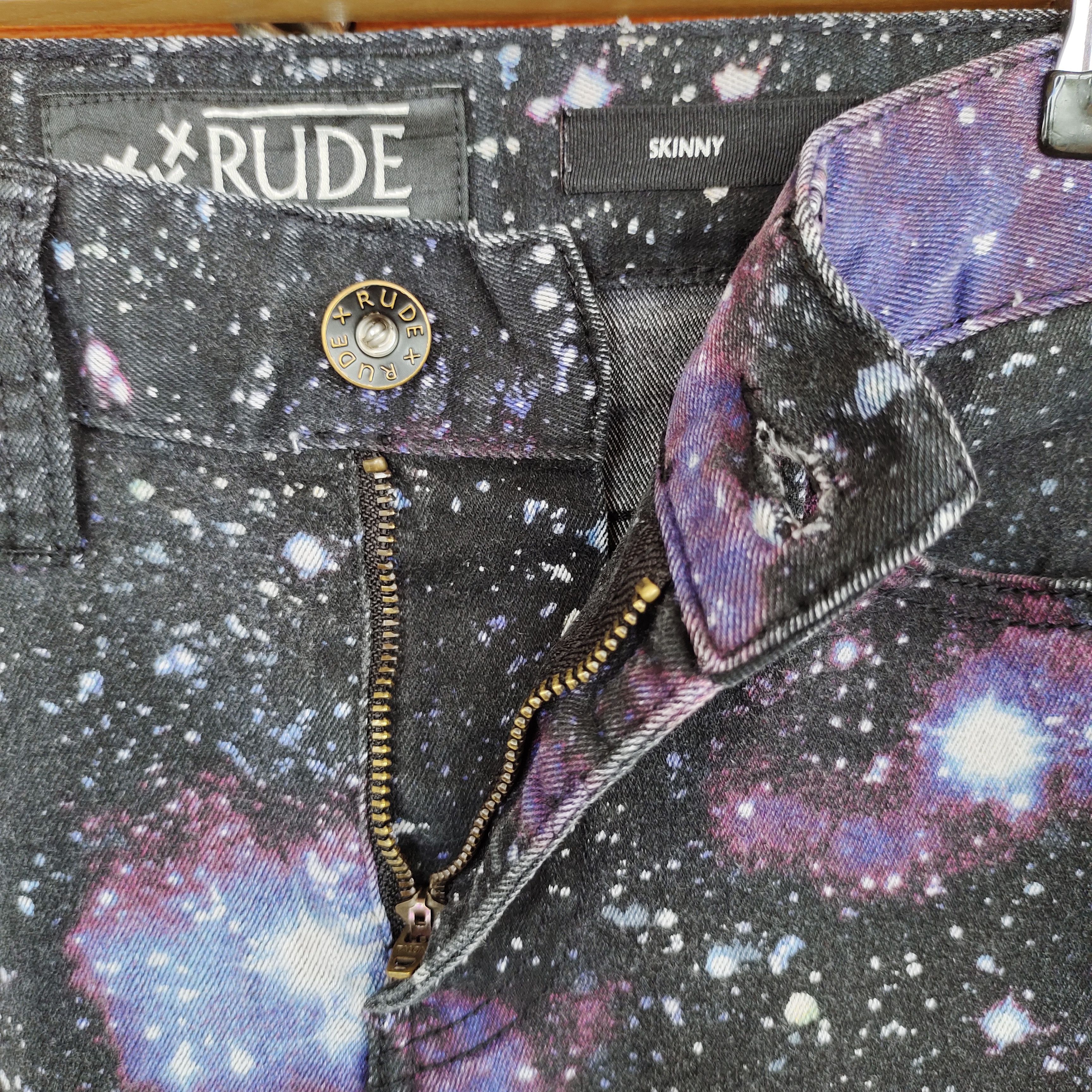 Hysteric Glamour × Undercover RUDE Galaxy Skinny Denim Pants Size US 30 / EU 46 - 20 Thumbnail